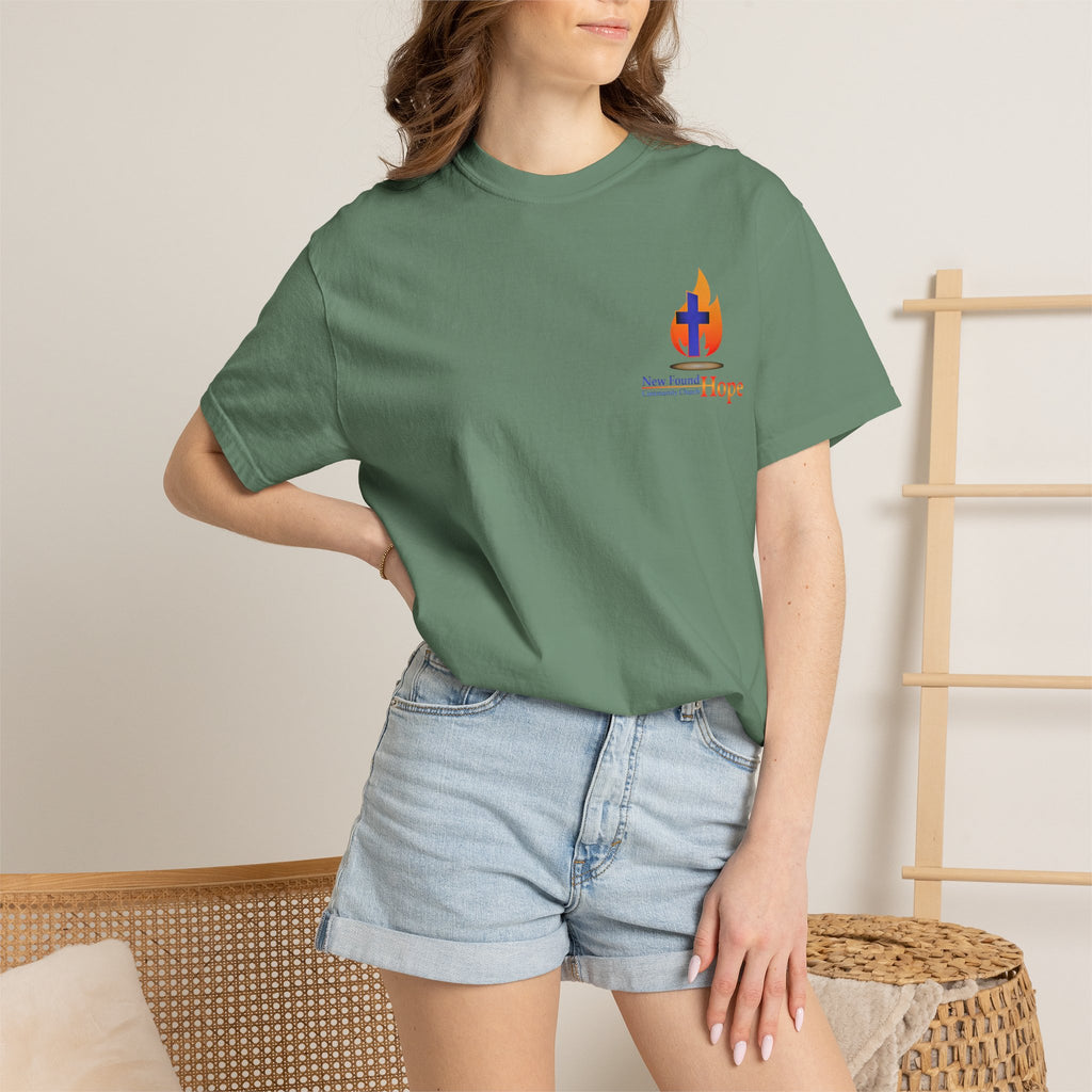 NFHCC Proverbs 3:5-6 Heavyweight Tee