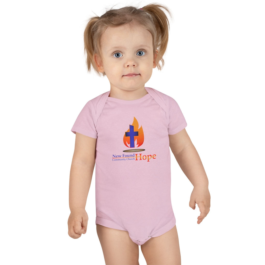 NFHCC Logo Baby Short Sleeve Onesie