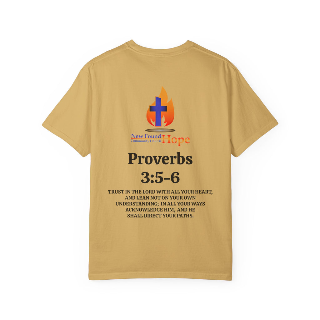 NFHCC Proverbs 3:5-6 Heavyweight Tee