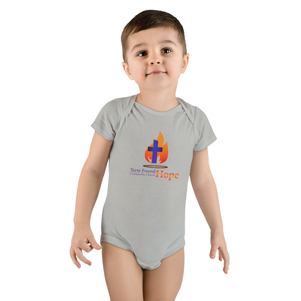 NFHCC Logo Baby Short Sleeve Onesie