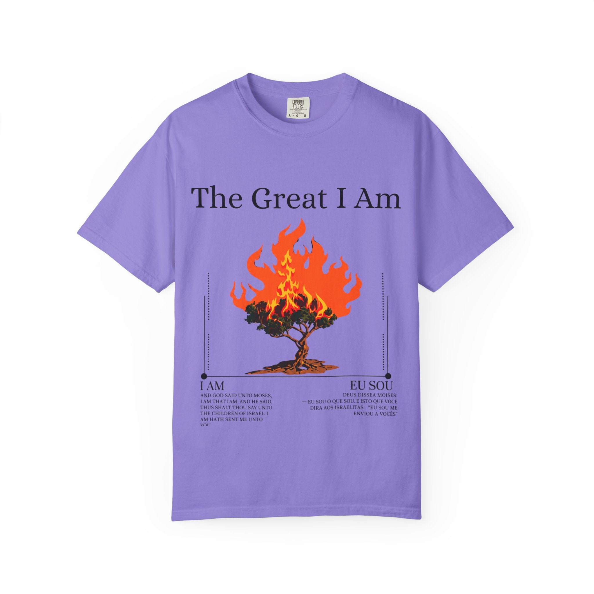 The Great I Am - Burning Bush Tee