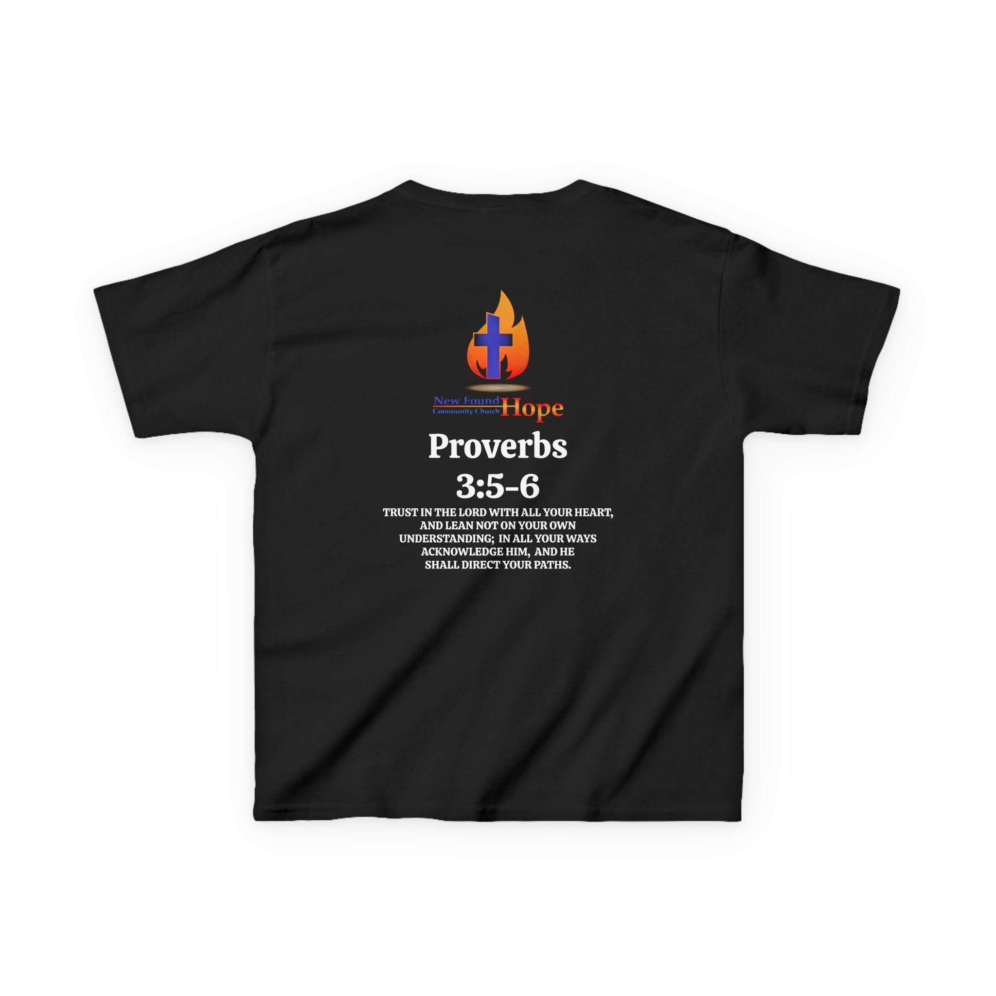 New Found Hope Kids Proverbs 3:5-6 Tee