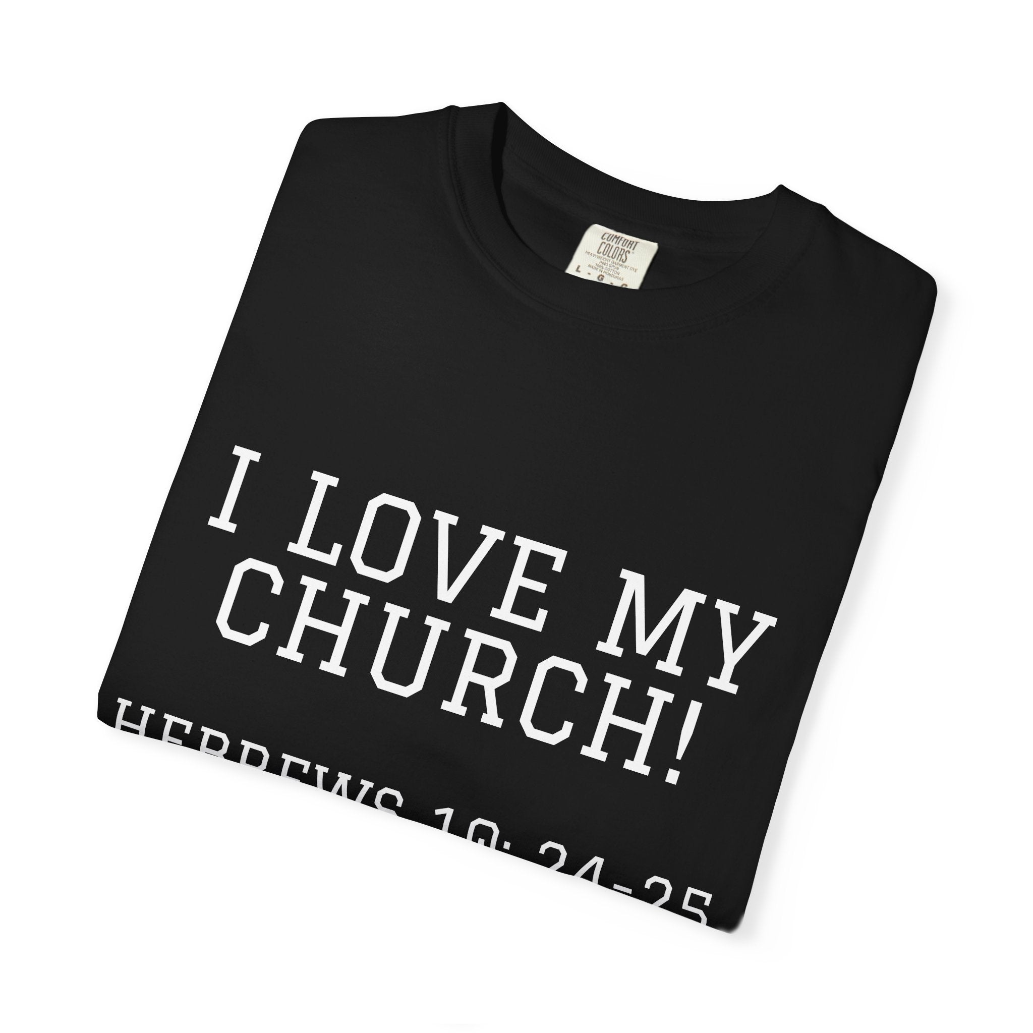 Church Love Heavyweight Unisex Cotton Tee