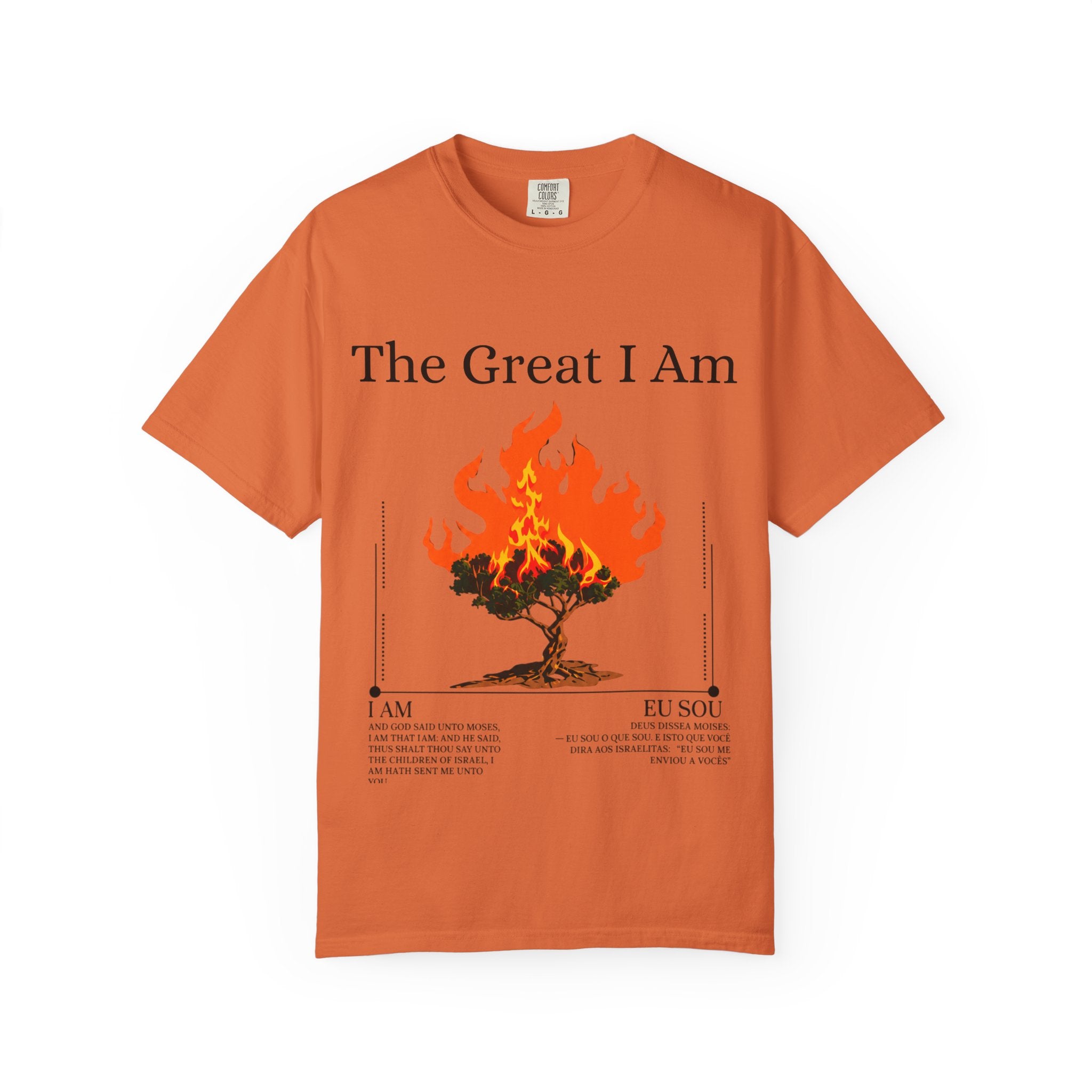 The Great I Am - Burning Bush Tee