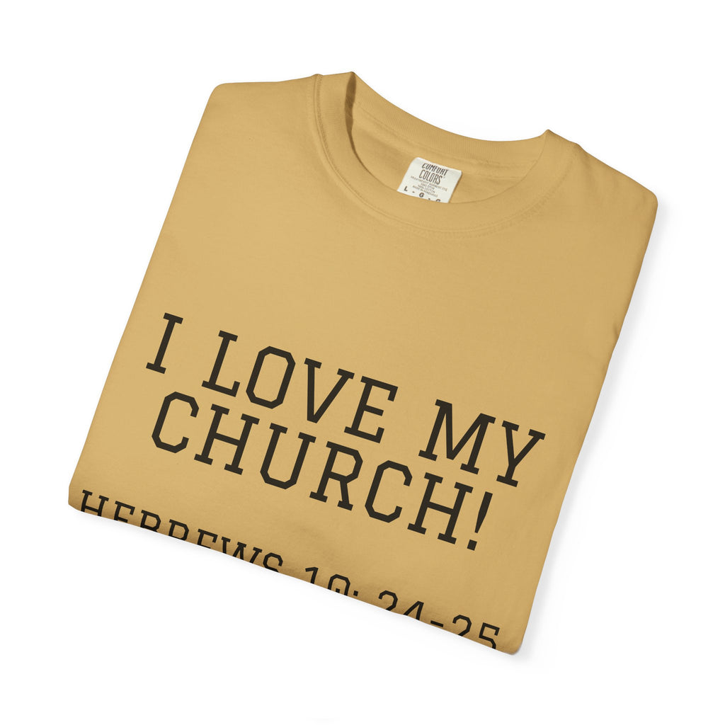 Church Love Heavyweight Unisex Cotton Tee