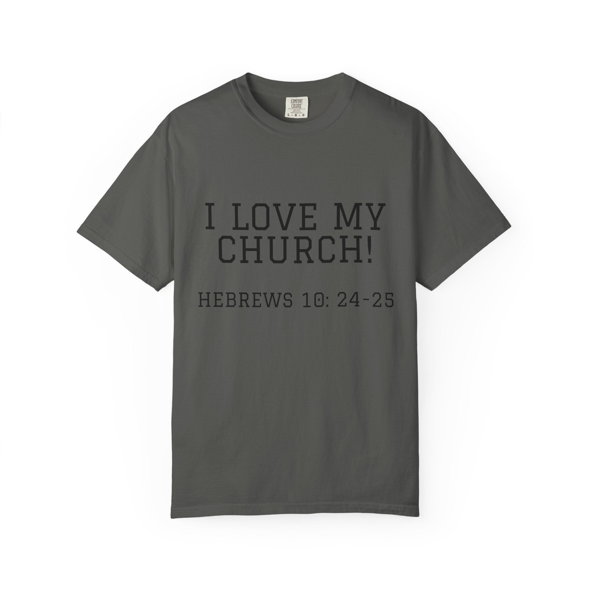 Church Love Heavyweight Unisex Cotton Tee
