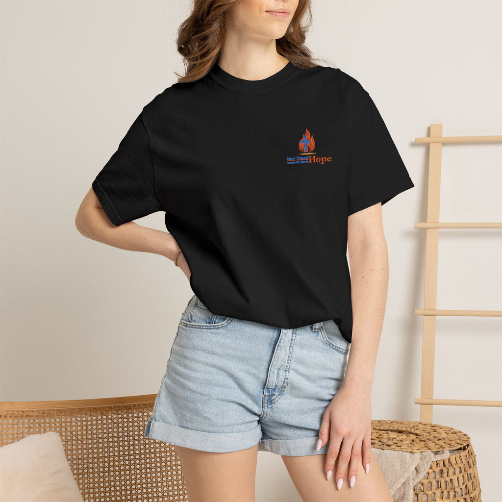 Unisex Embroidered NFHCC Logo Heavyweight Tee