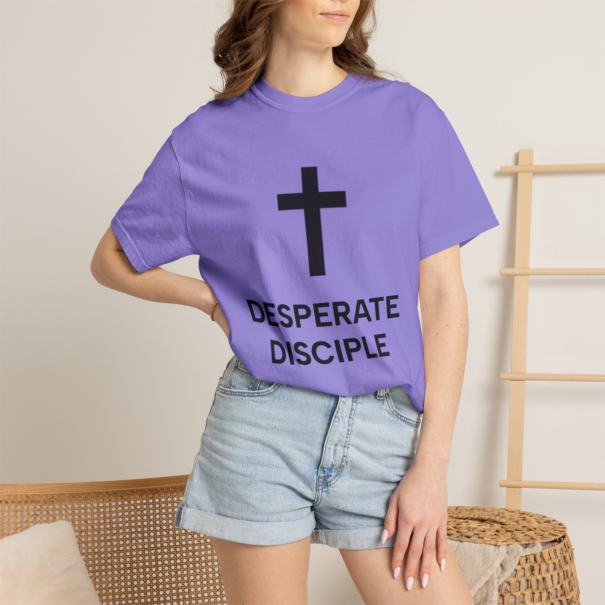 Desperate Disciple Heavyweight Unisex Tee