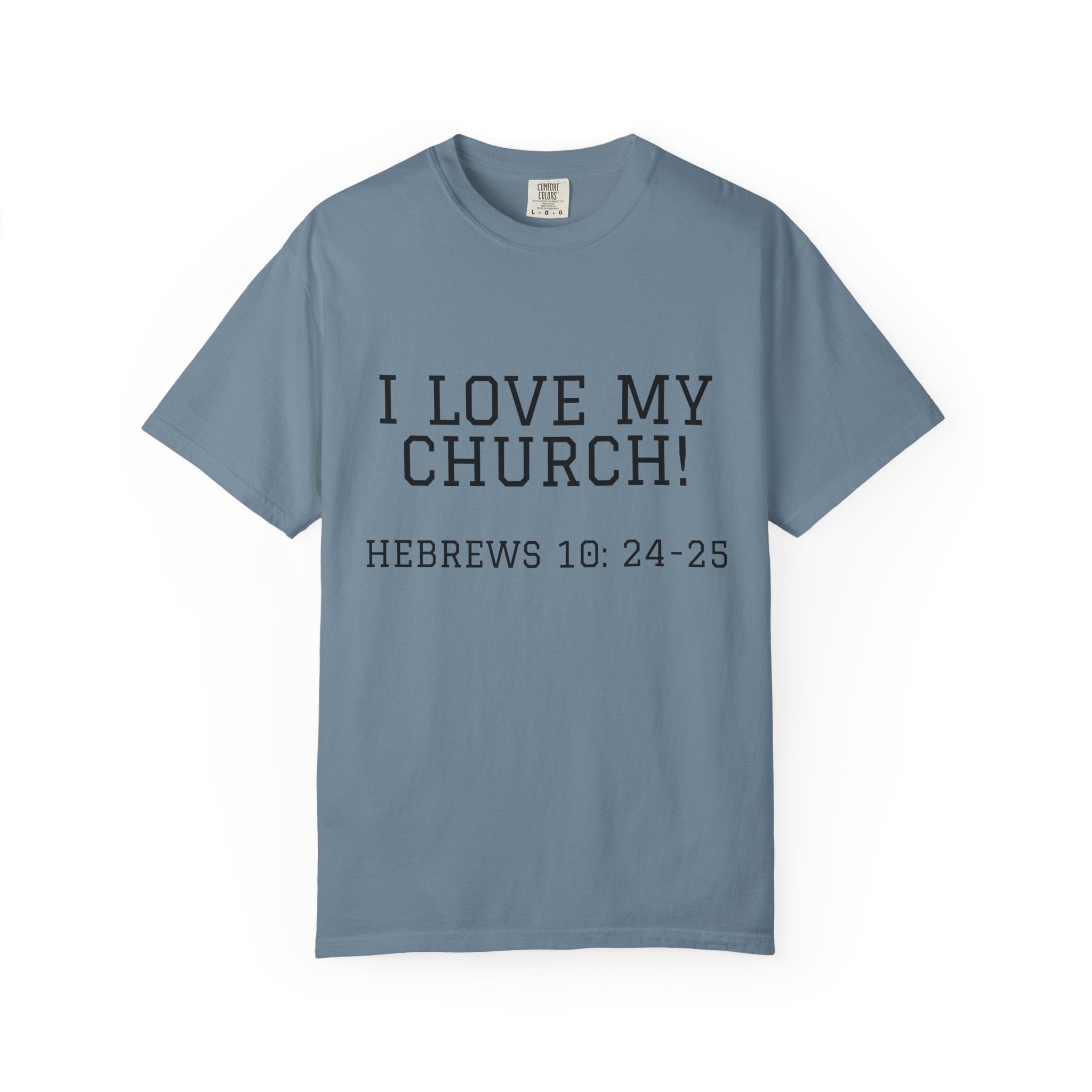 Church Love Heavyweight Unisex Cotton Tee