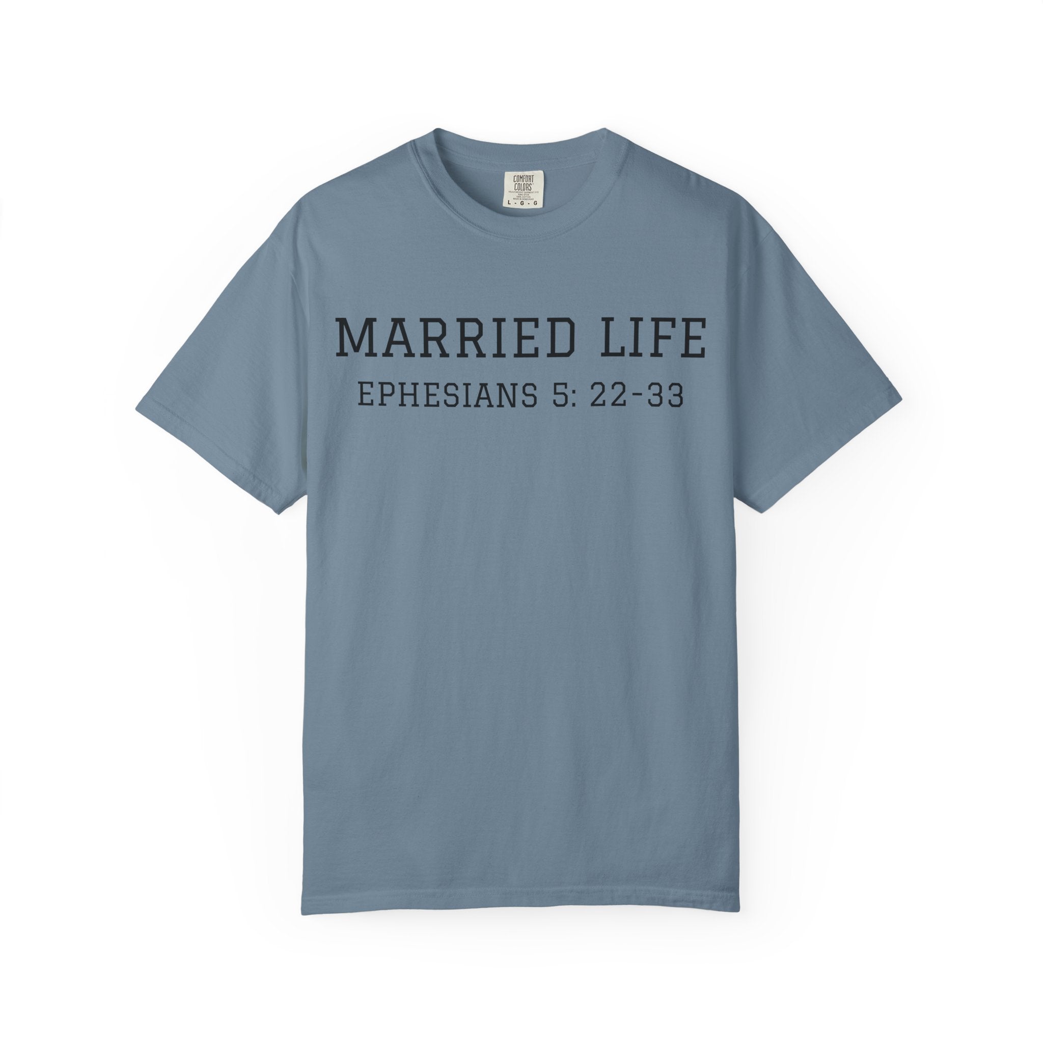 The Husband's Married Life Heavyweight Tee