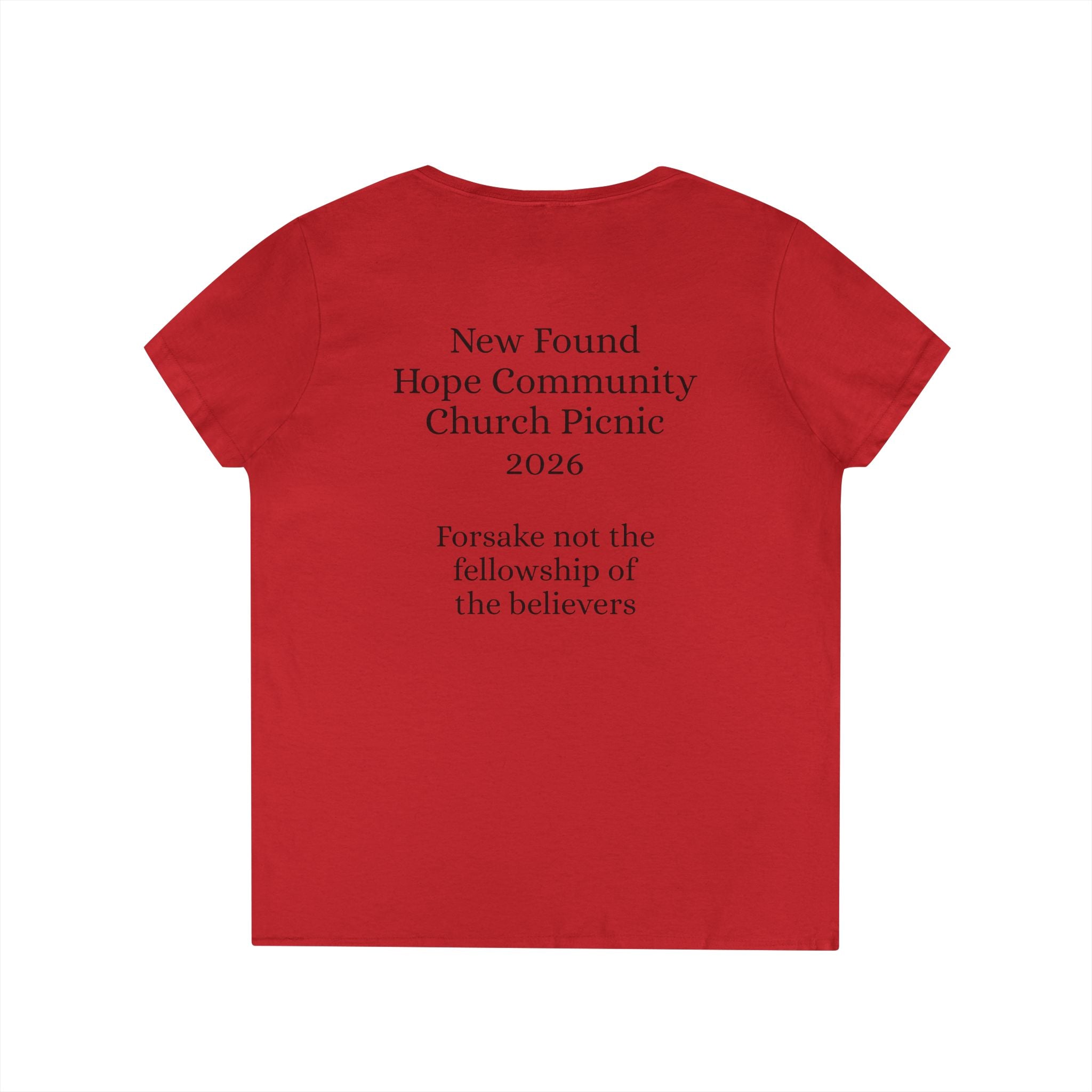 NFHCC Picnic 2026 Ladies' V-Neck T-Shirt