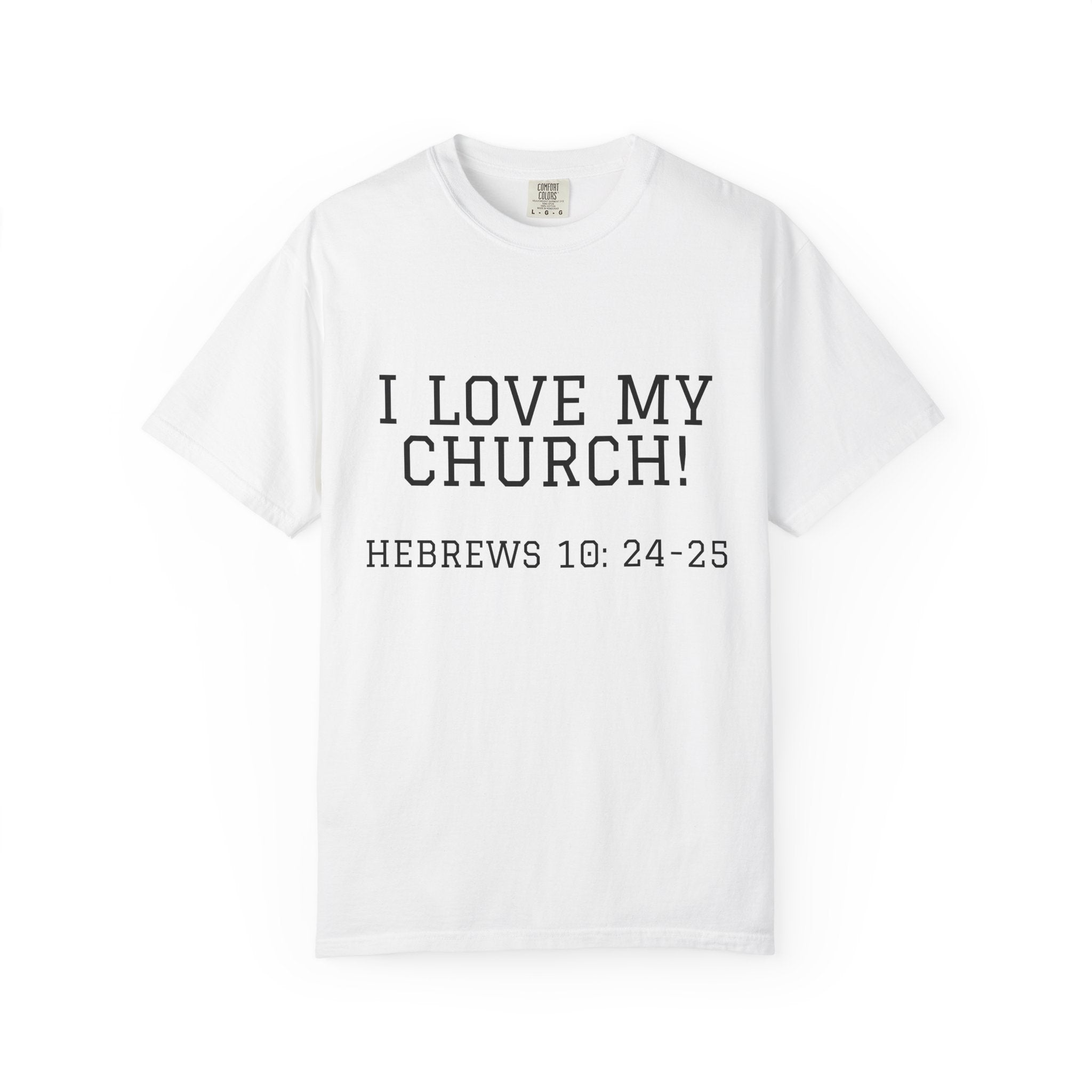 Church Love Heavyweight Unisex Cotton Tee