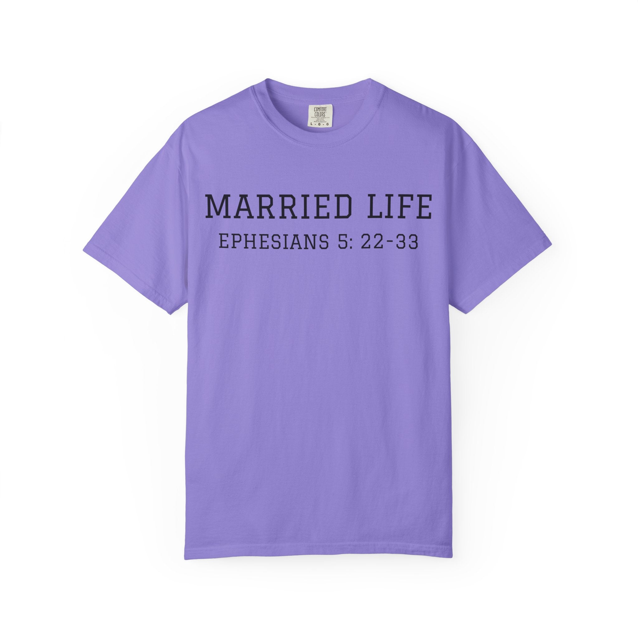 The Husband's Married Life Heavyweight Tee