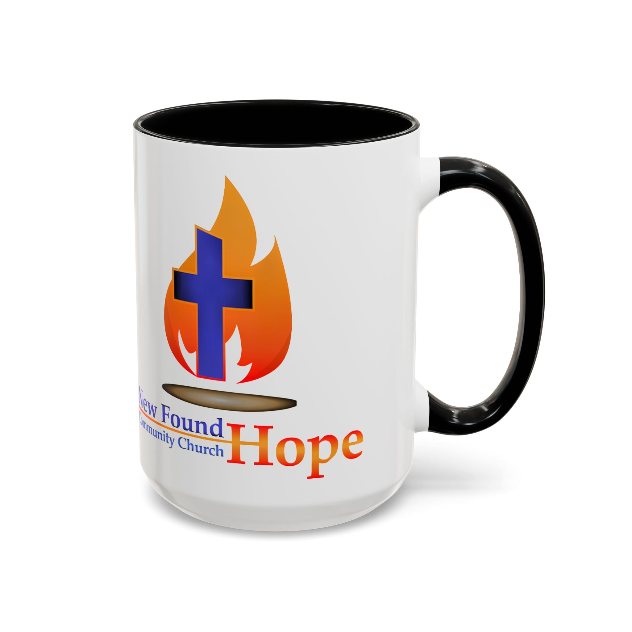 15oz New Found Hope Logo Accent Mug