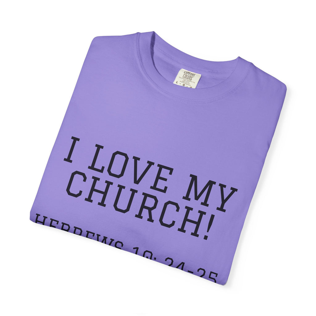 Church Love Heavyweight Unisex Cotton Tee