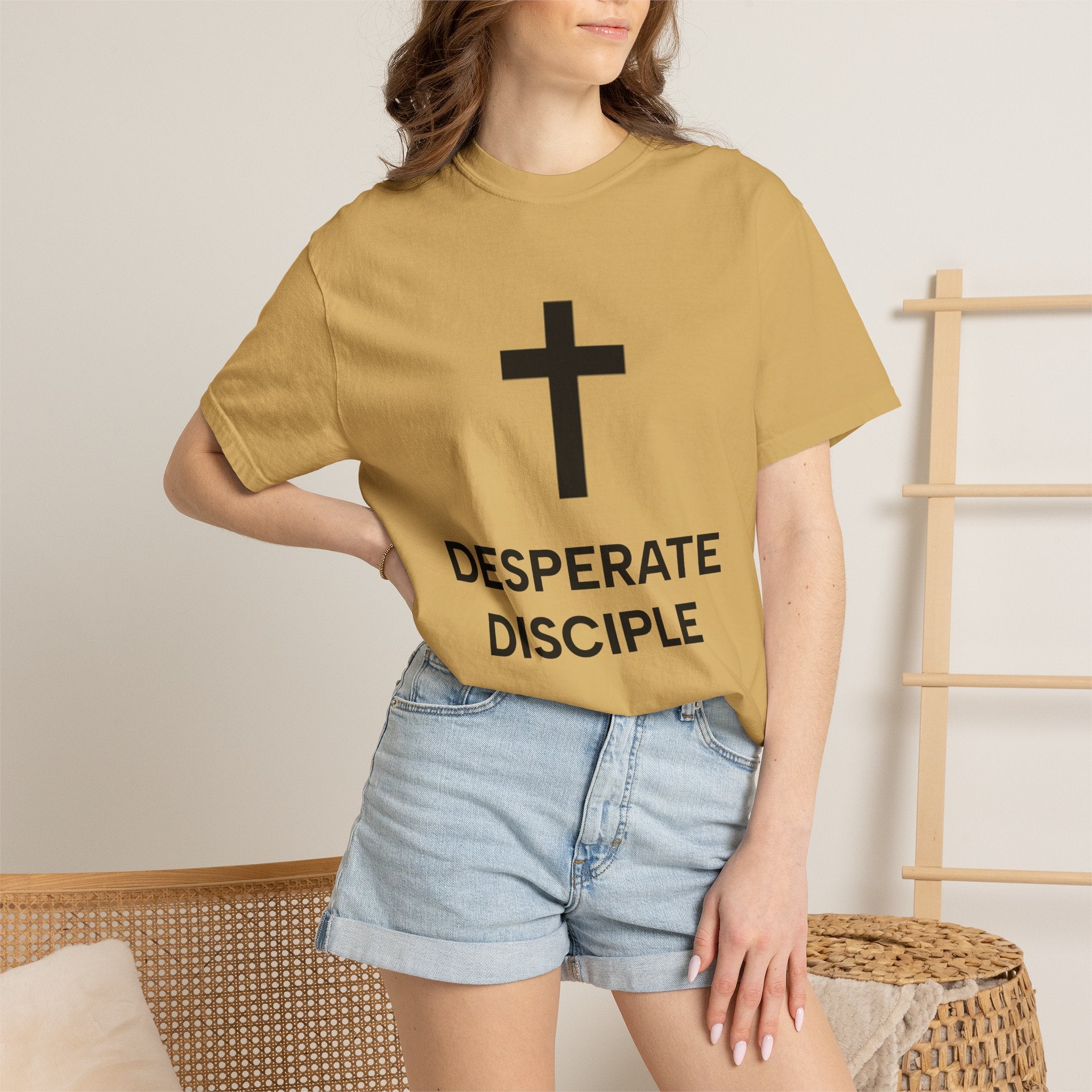 Desperate Disciple Heavyweight Unisex Tee