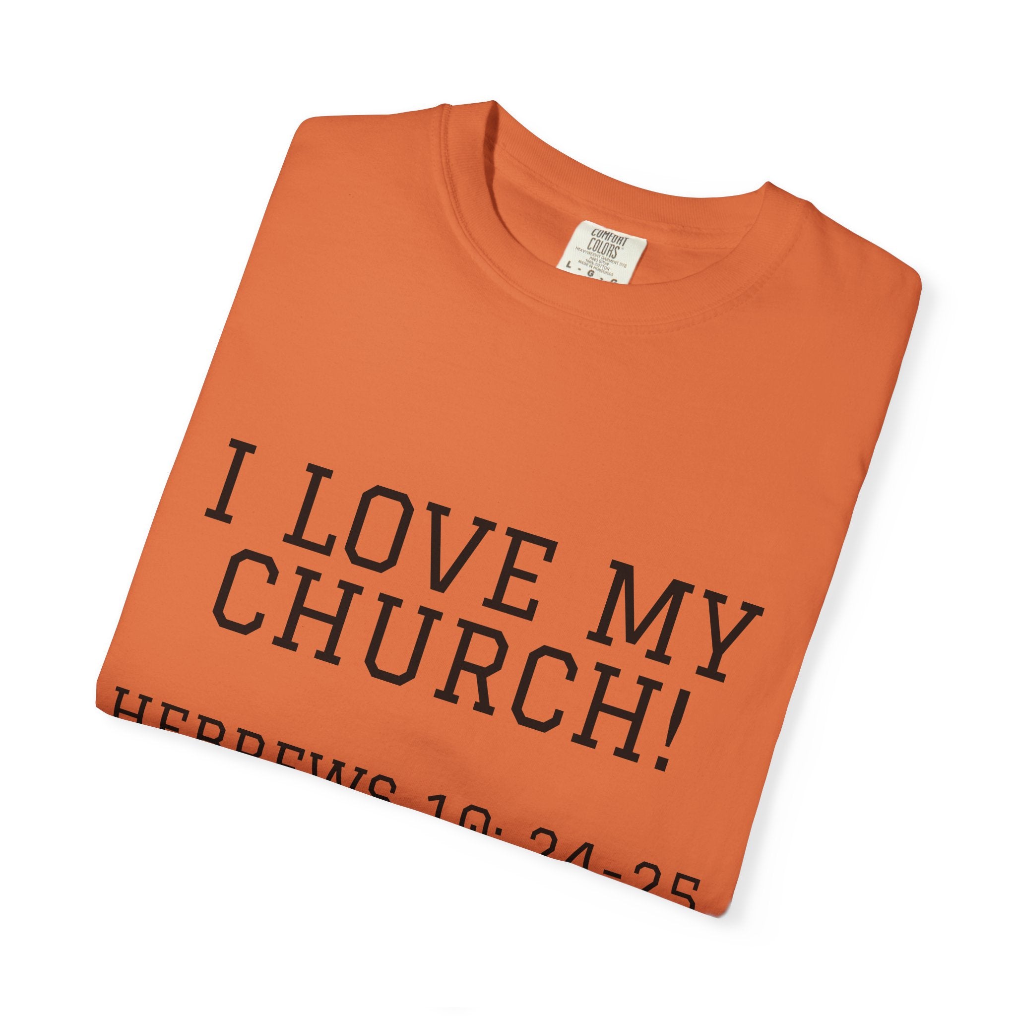 Church Love Heavyweight Unisex Cotton Tee