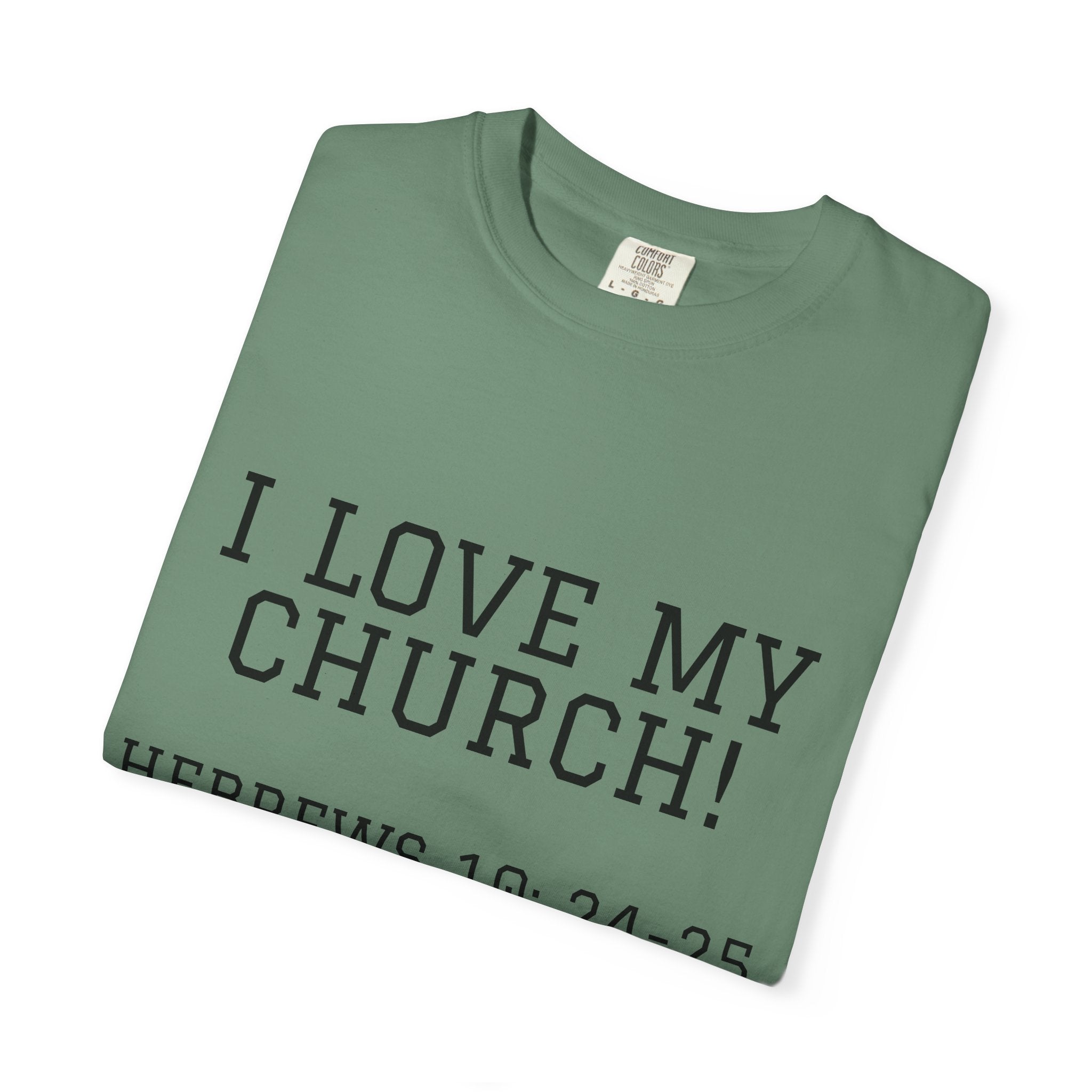 Church Love Heavyweight Unisex Cotton Tee