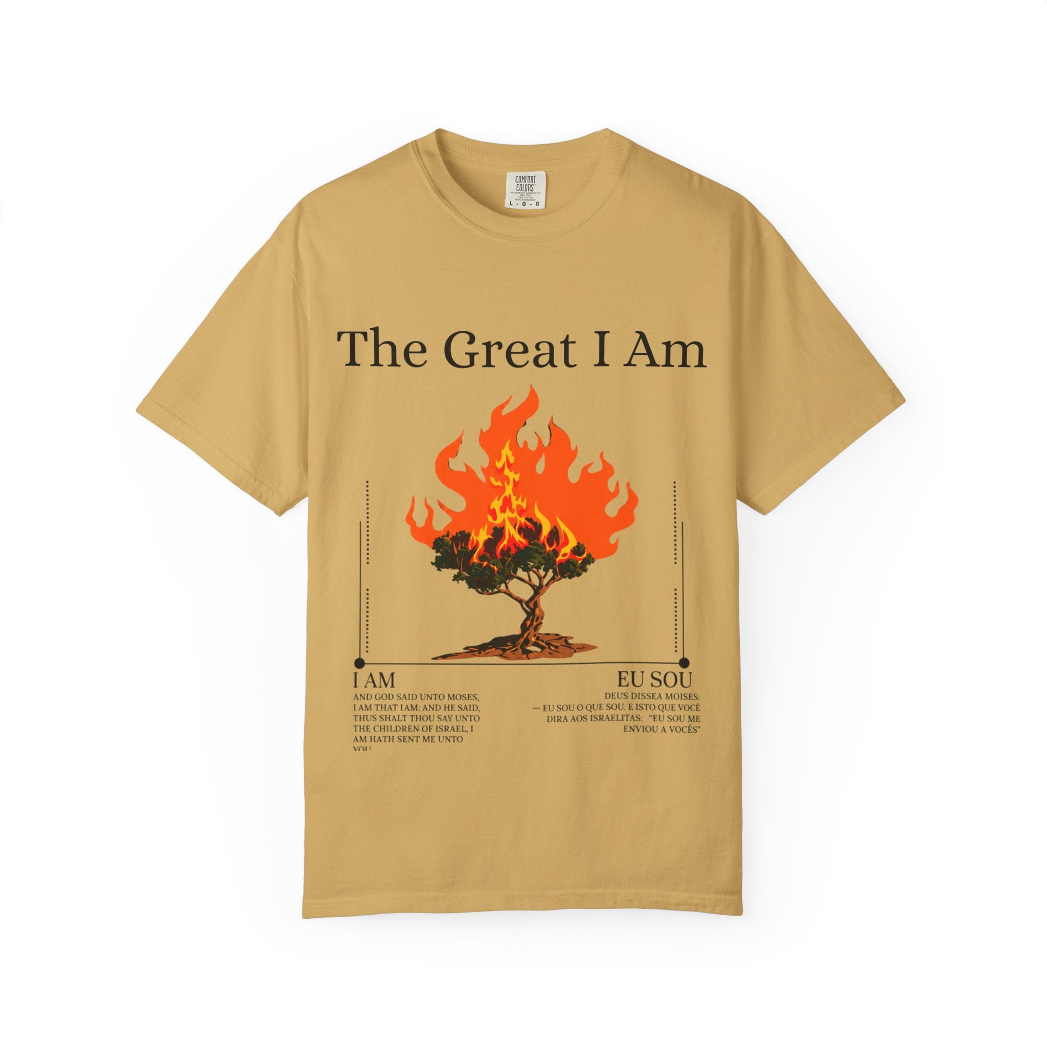 The Great I Am - Burning Bush Tee