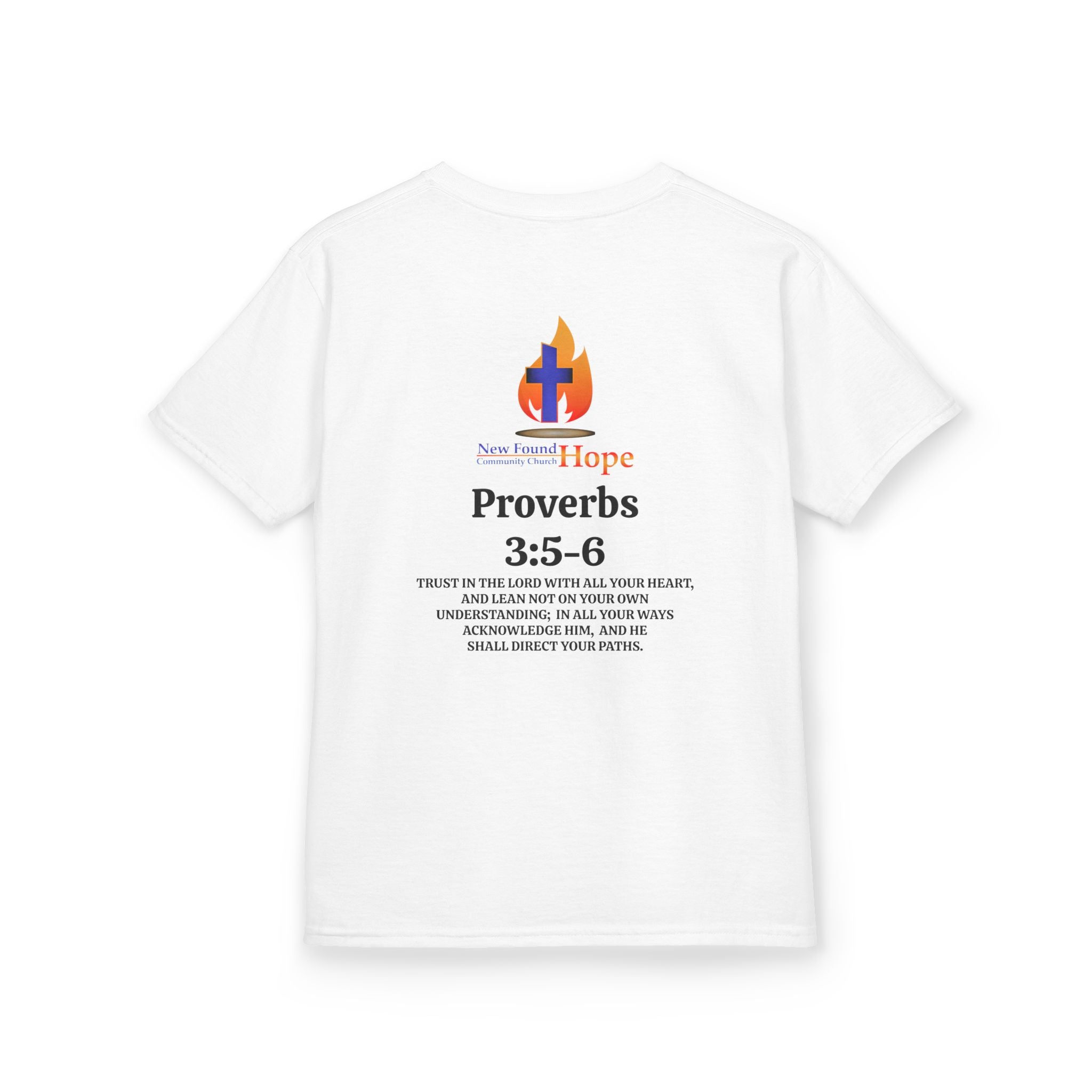 New Found Hope Kids Proverbs 3:5-6 Tee