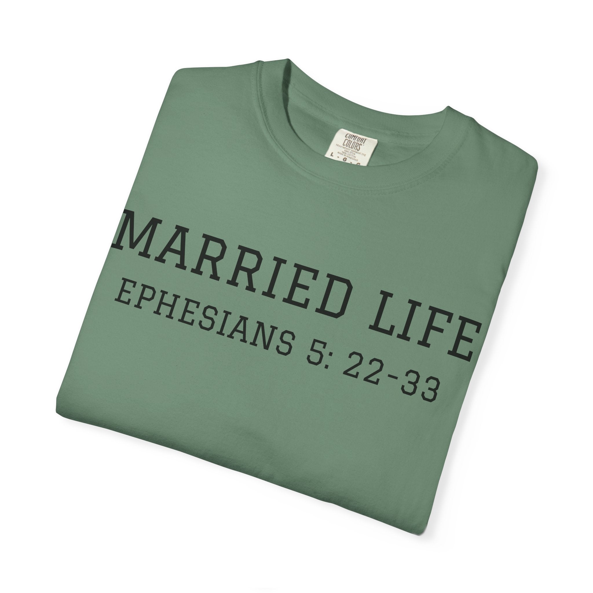 The Husband's Married Life Heavyweight Tee