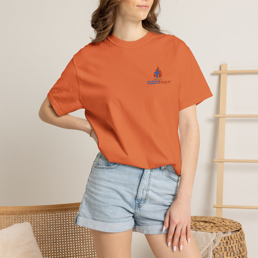 Unisex Embroidered NFHCC Logo Heavyweight Tee