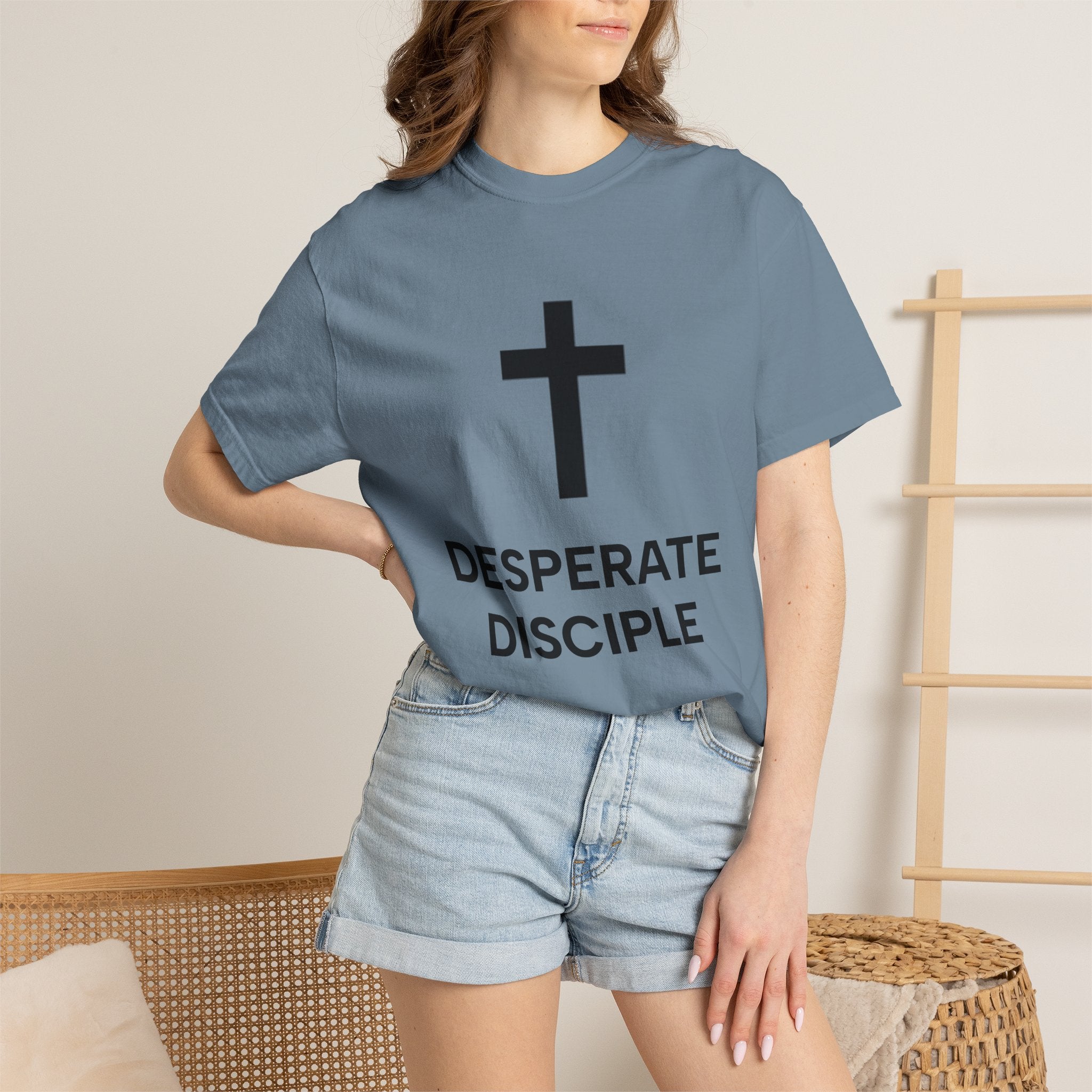 Desperate Disciple Heavyweight Unisex Tee