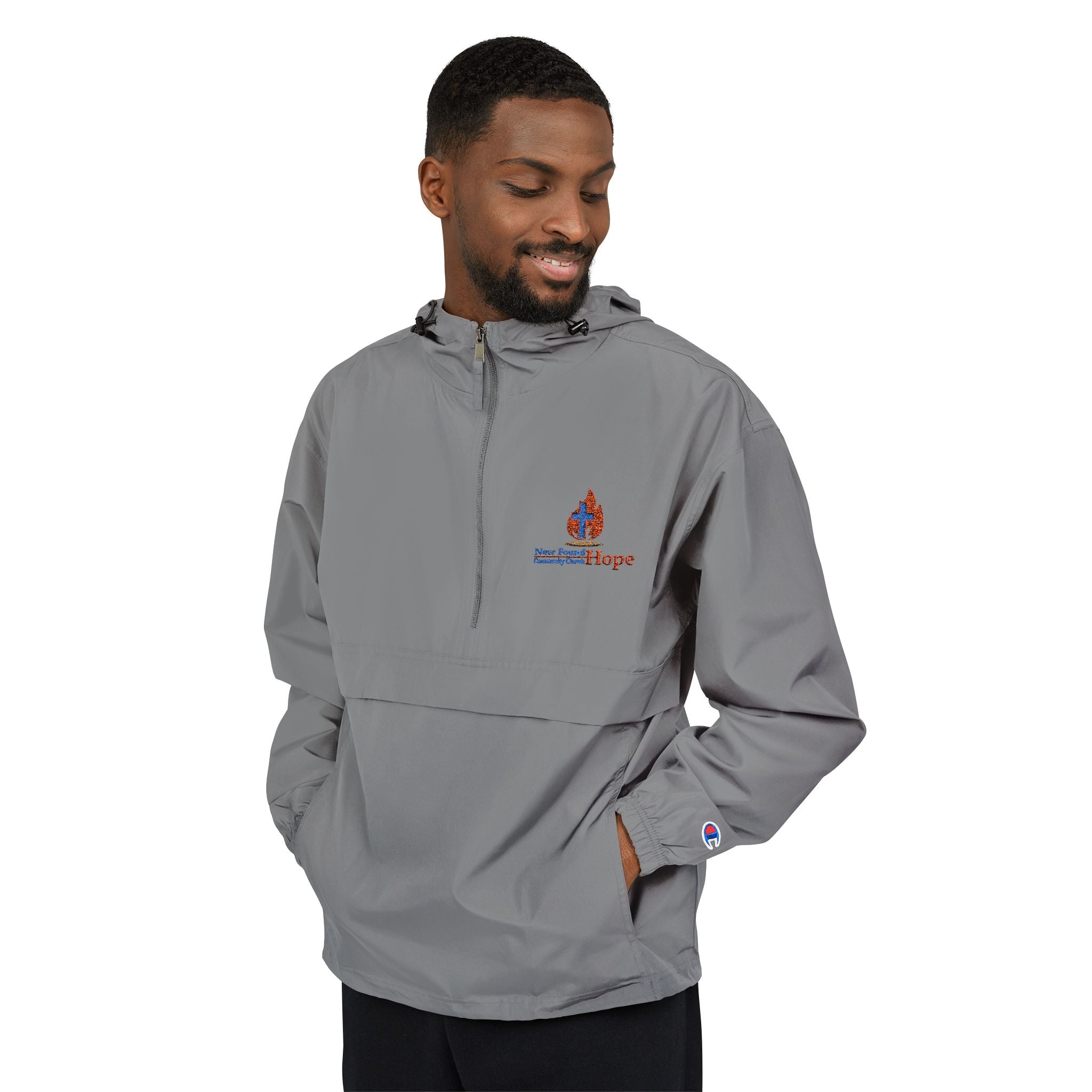NFHCC Packable Polyester Windbreaker Jacket