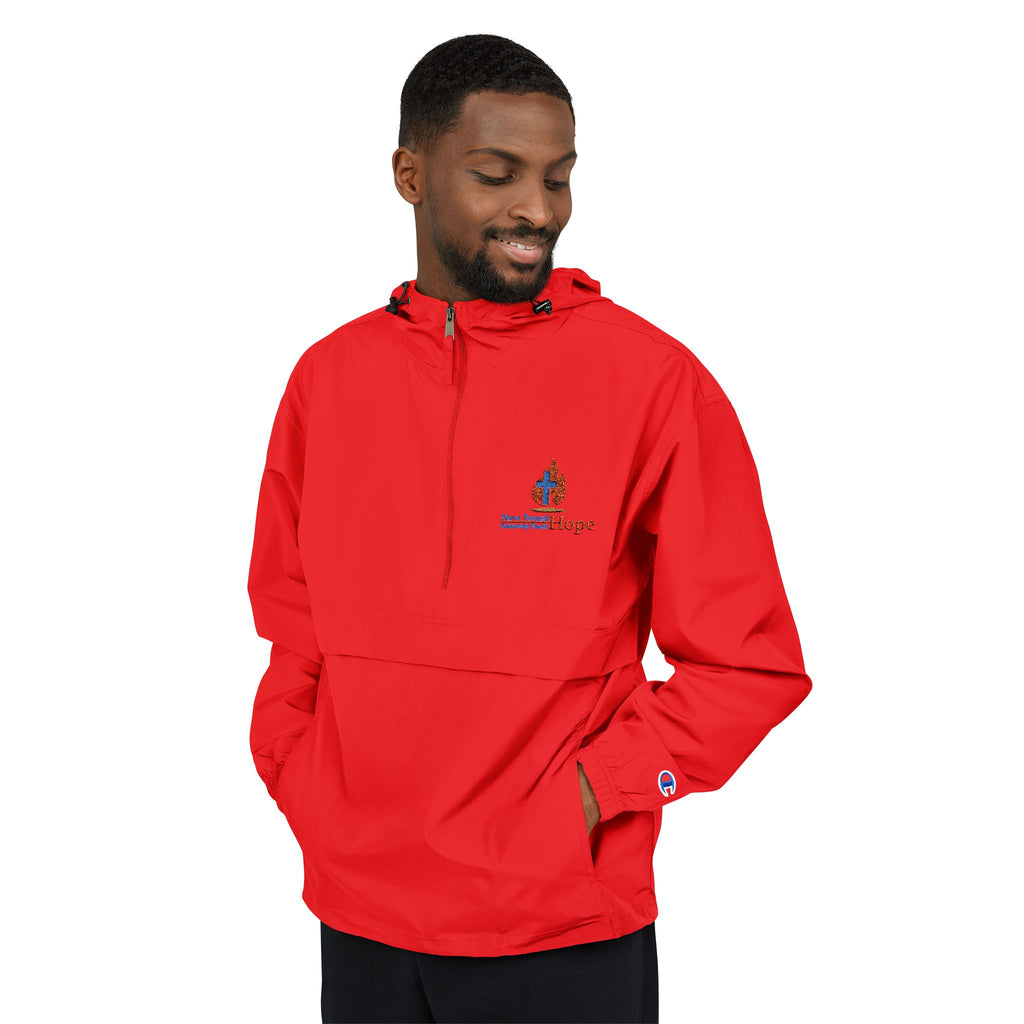 NFHCC Packable Polyester Windbreaker Jacket