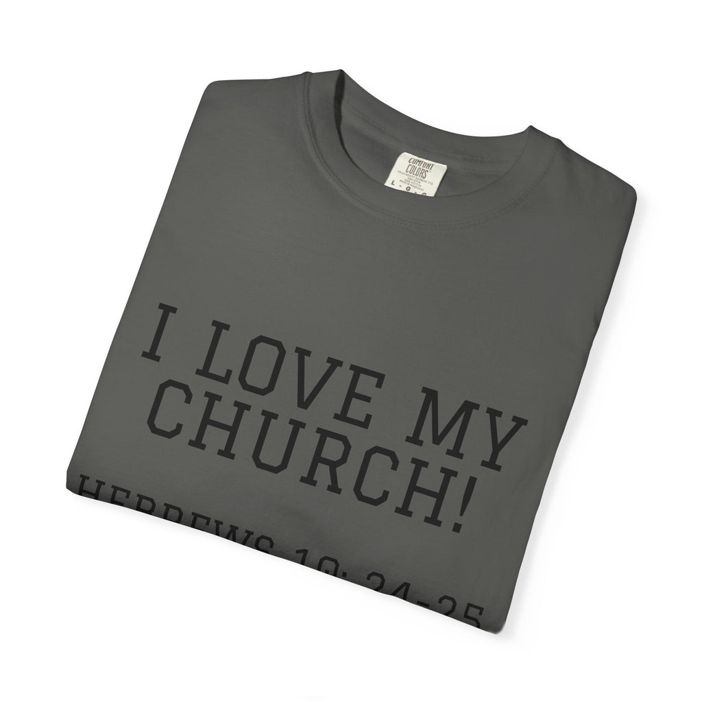Church Love Heavyweight Unisex Cotton Tee