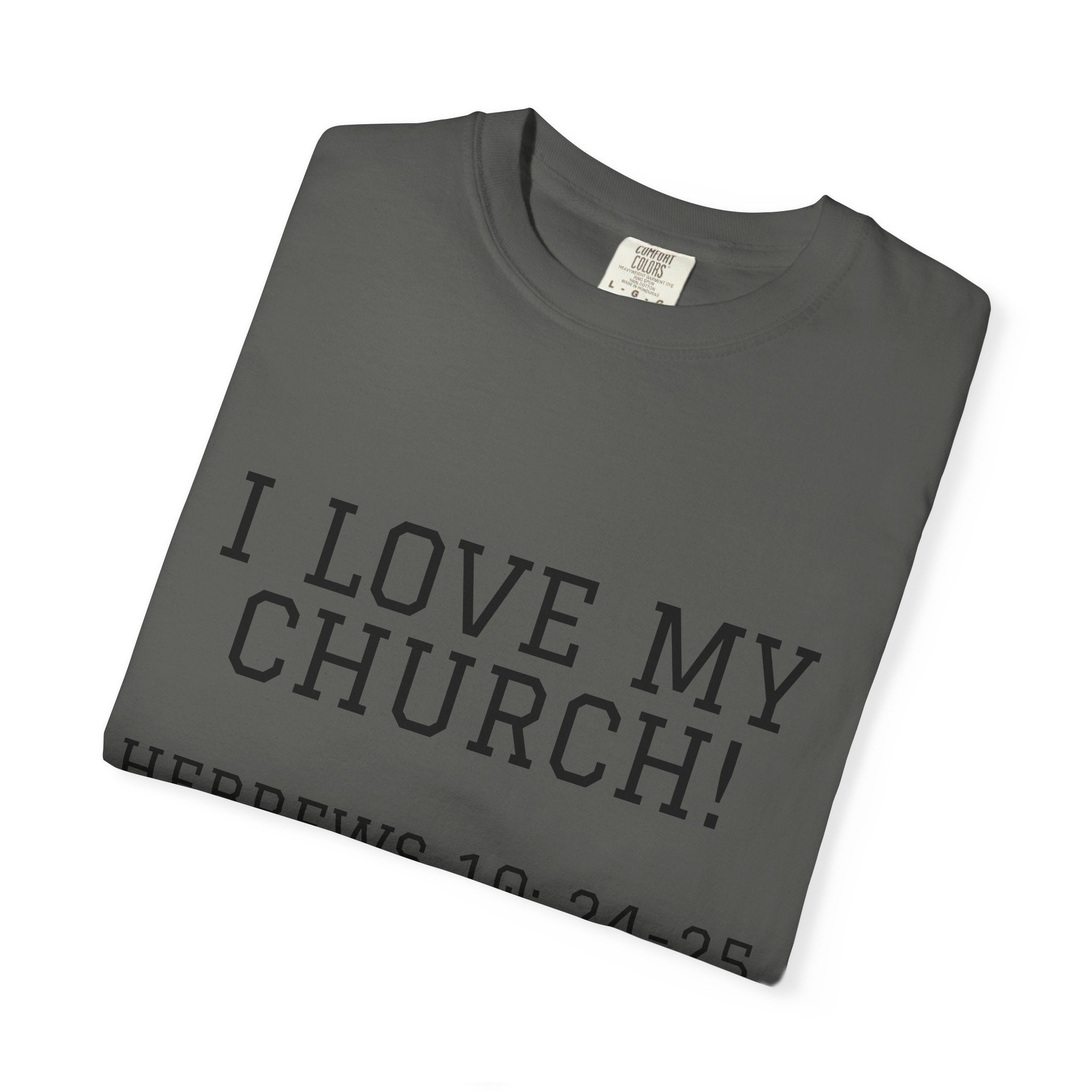 Church Love Heavyweight Unisex Cotton Tee
