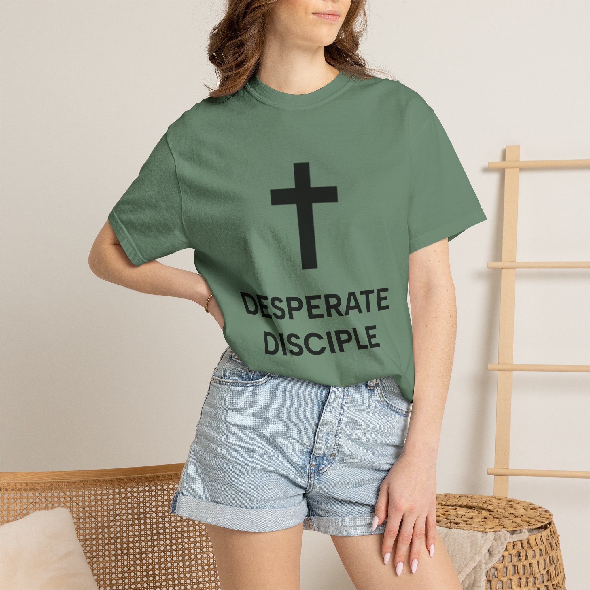 Desperate Disciple Heavyweight Unisex Tee