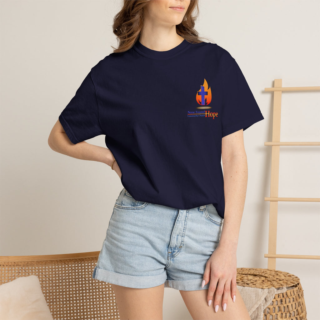 NFHCC Proverbs 3:5-6 Heavyweight Tee