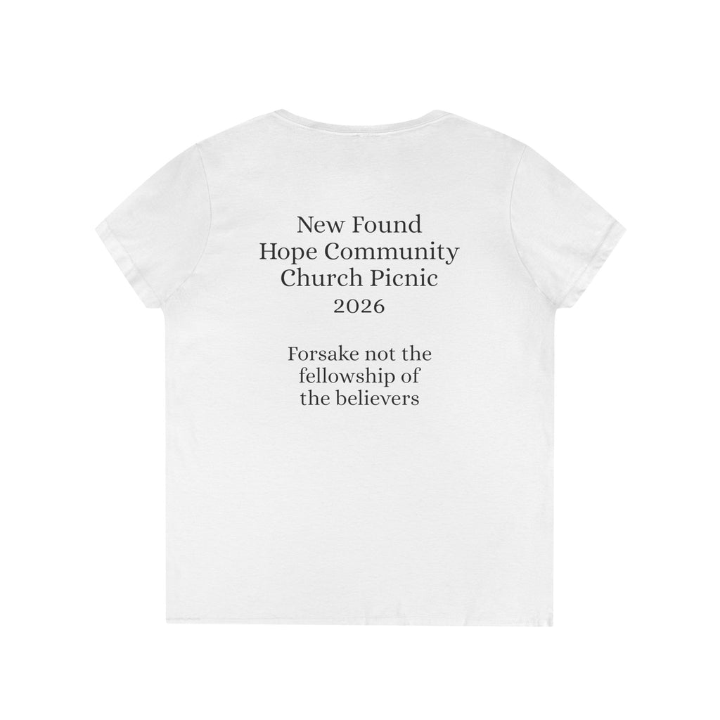 NFHCC Picnic 2026 Ladies' V-Neck T-Shirt