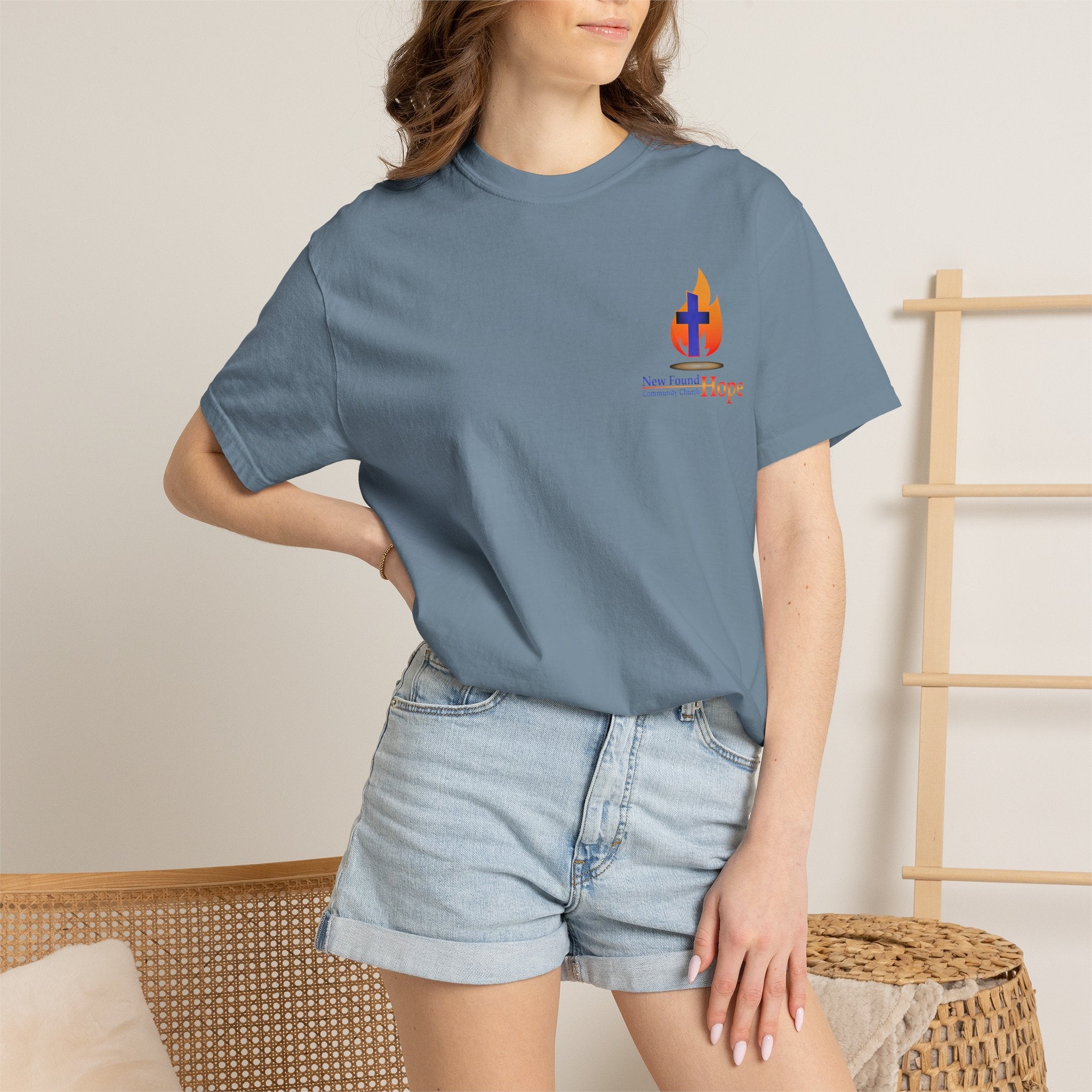NFHCC Proverbs 3:5-6 Heavyweight Tee