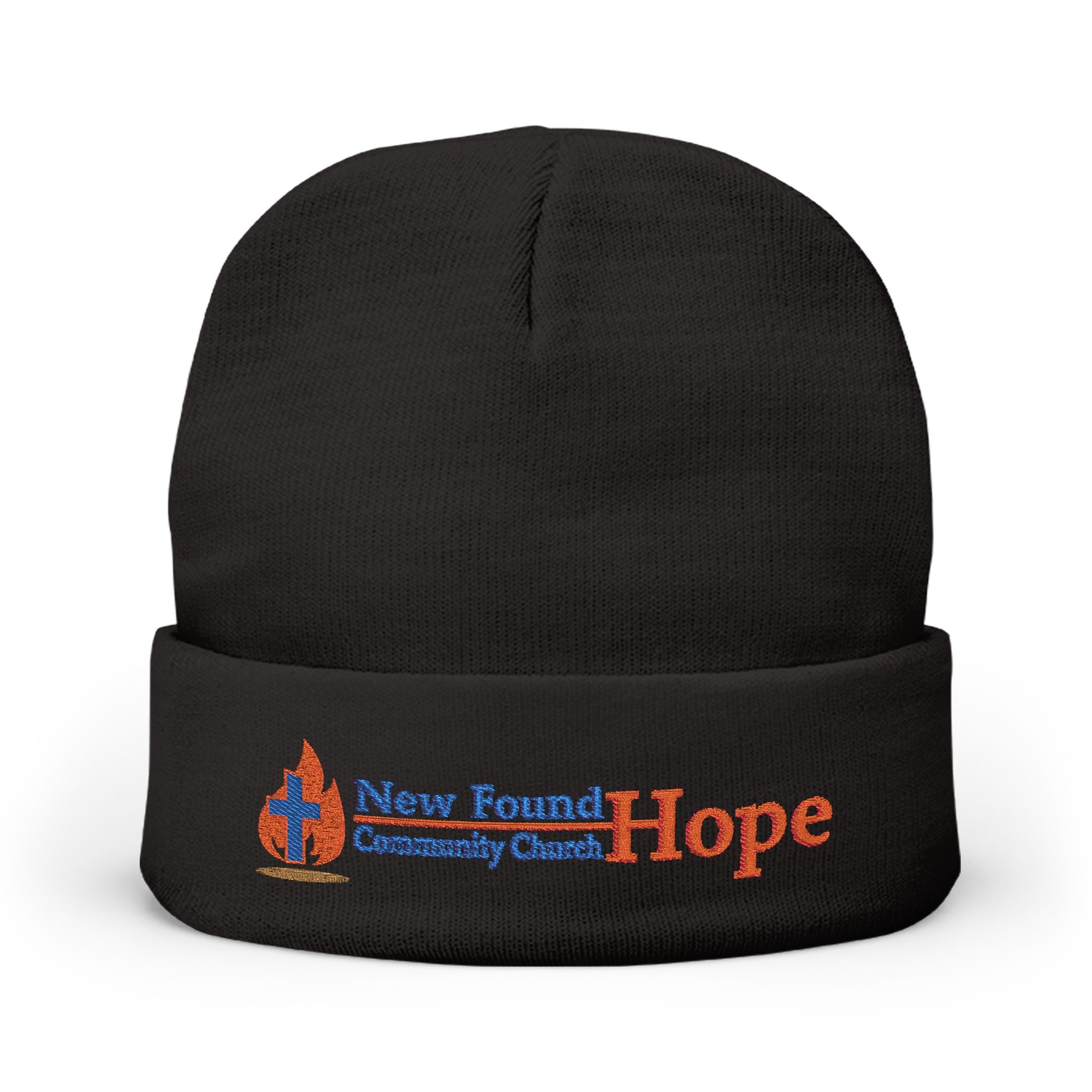 New Found Hope Embroidered Knit Beanie