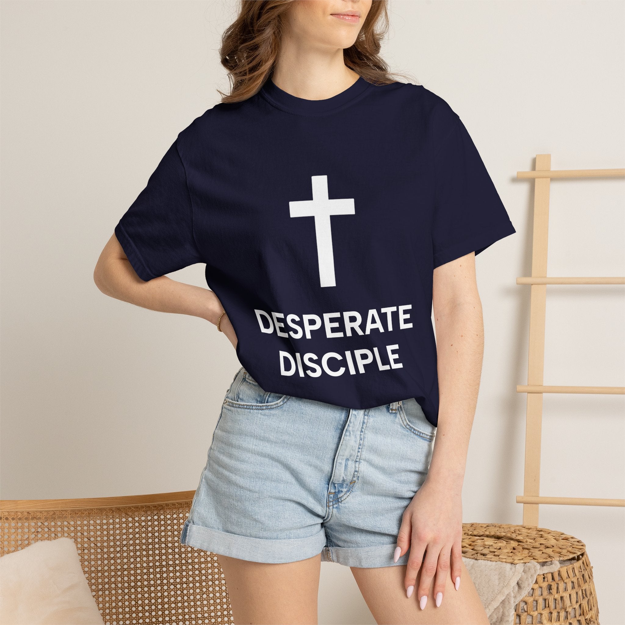 Desperate Disciple Heavyweight Unisex Tee