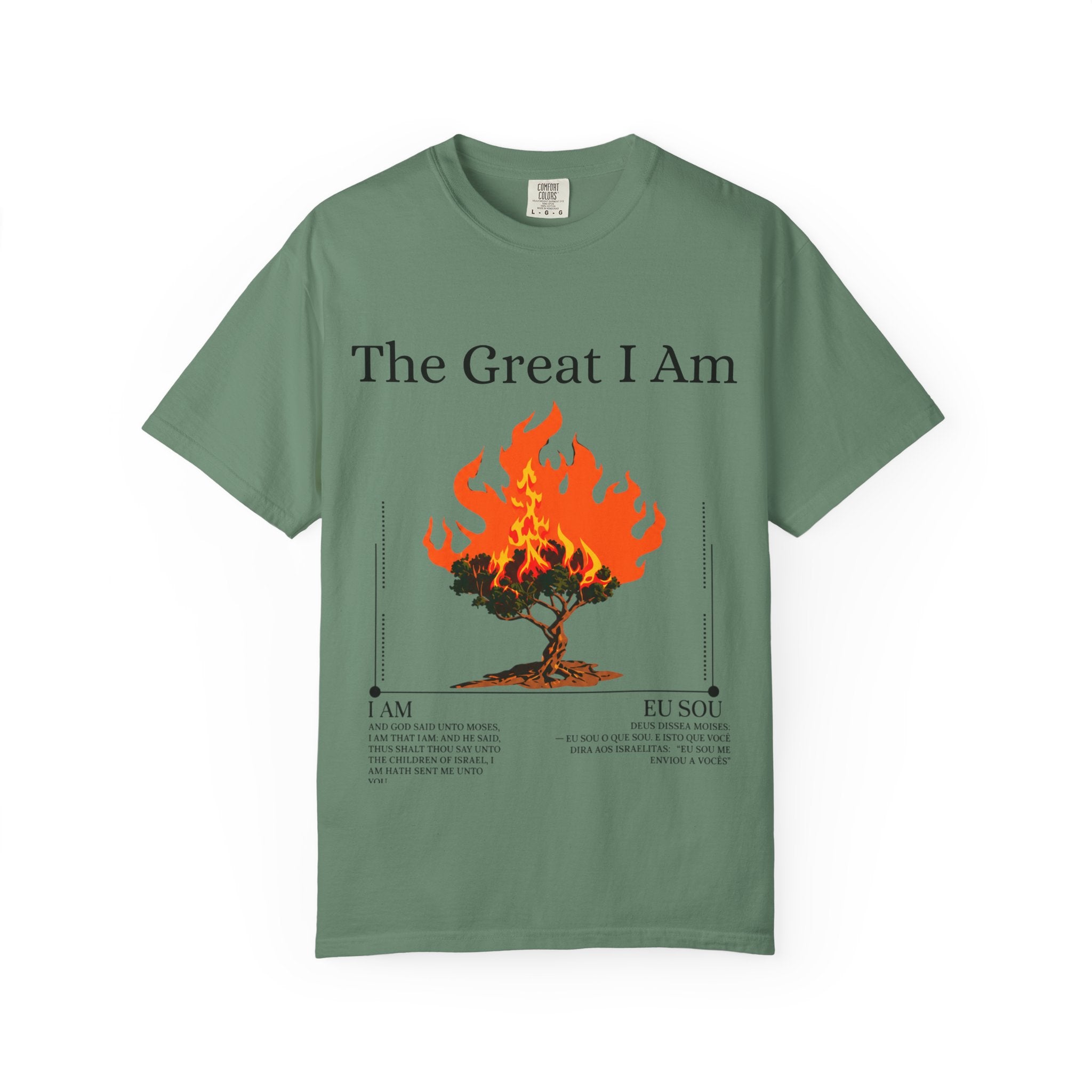 The Great I Am - Burning Bush Tee