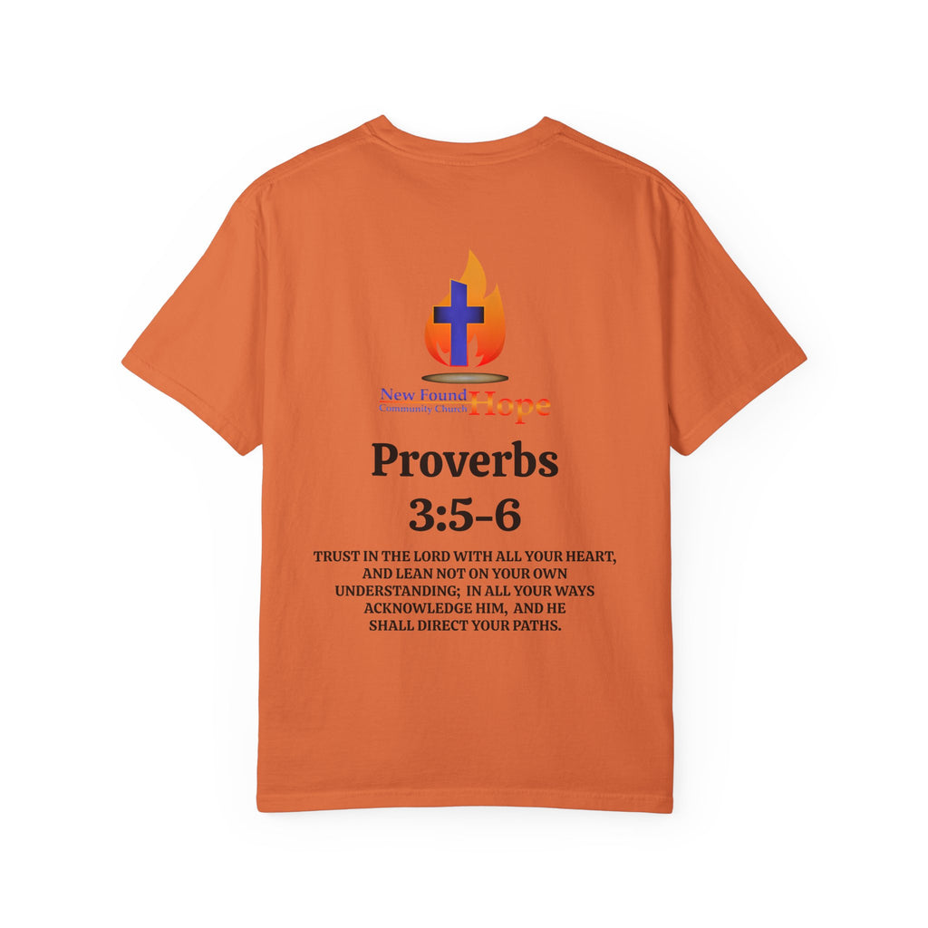 NFHCC Proverbs 3:5-6 Heavyweight Tee