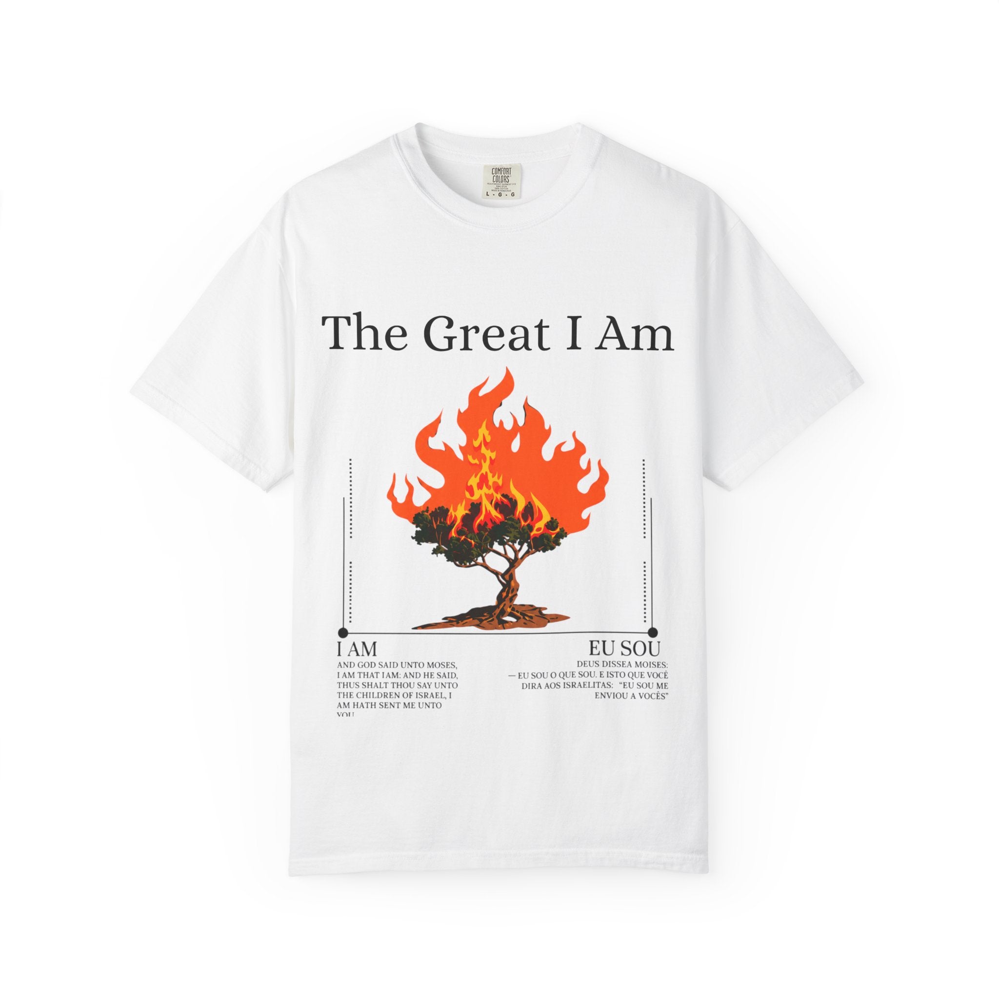 The Great I Am - Burning Bush Tee