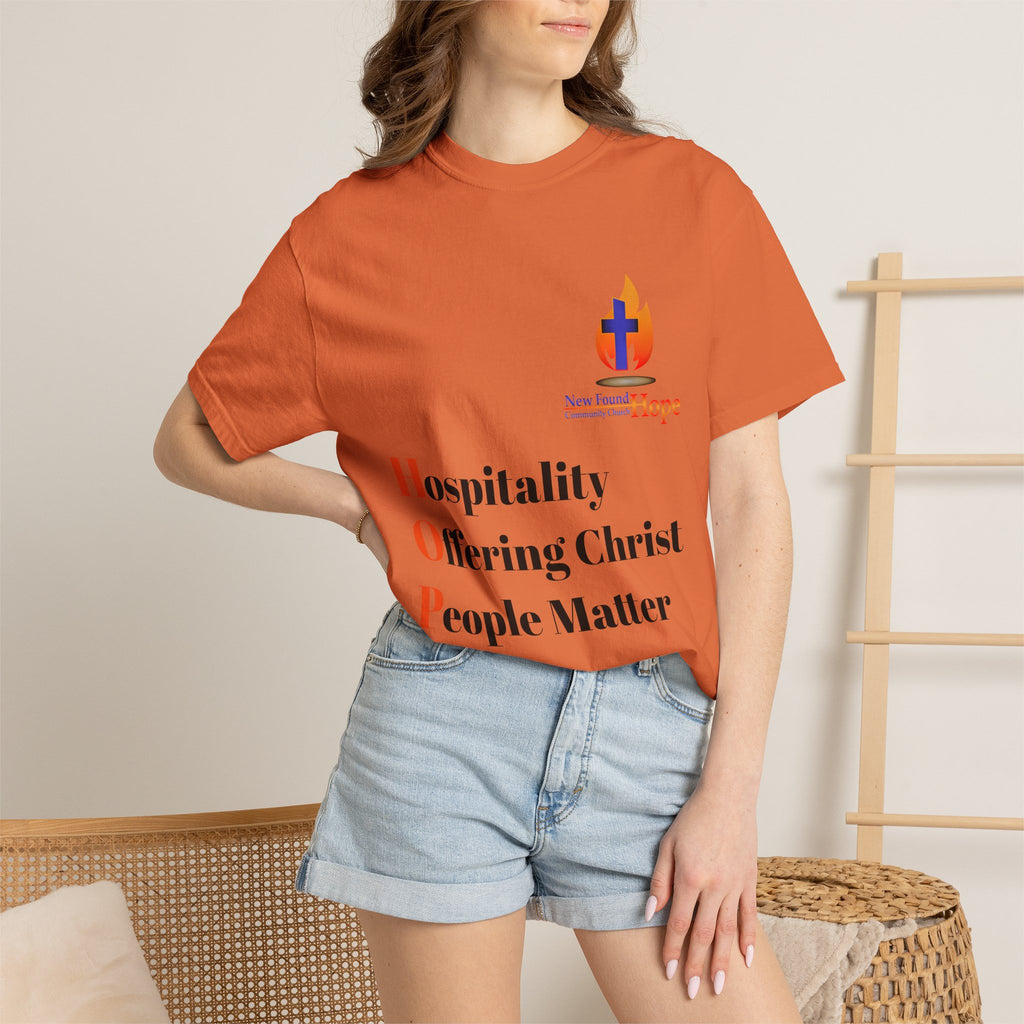 New Found Hope Values Heavyweight Tee