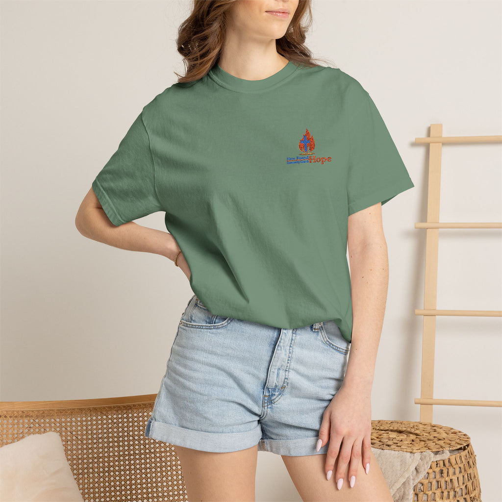 Unisex Embroidered NFHCC Logo Heavyweight Tee