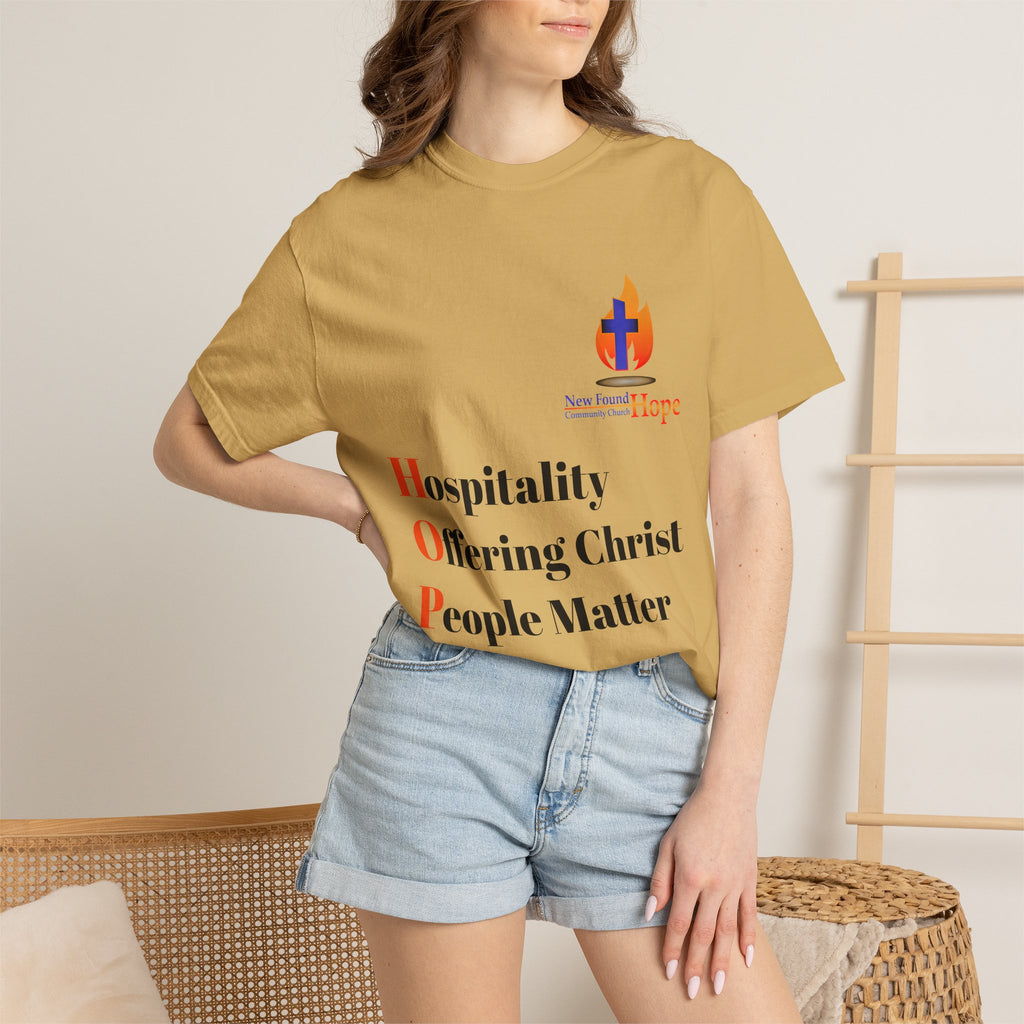 New Found Hope Values Heavyweight Tee