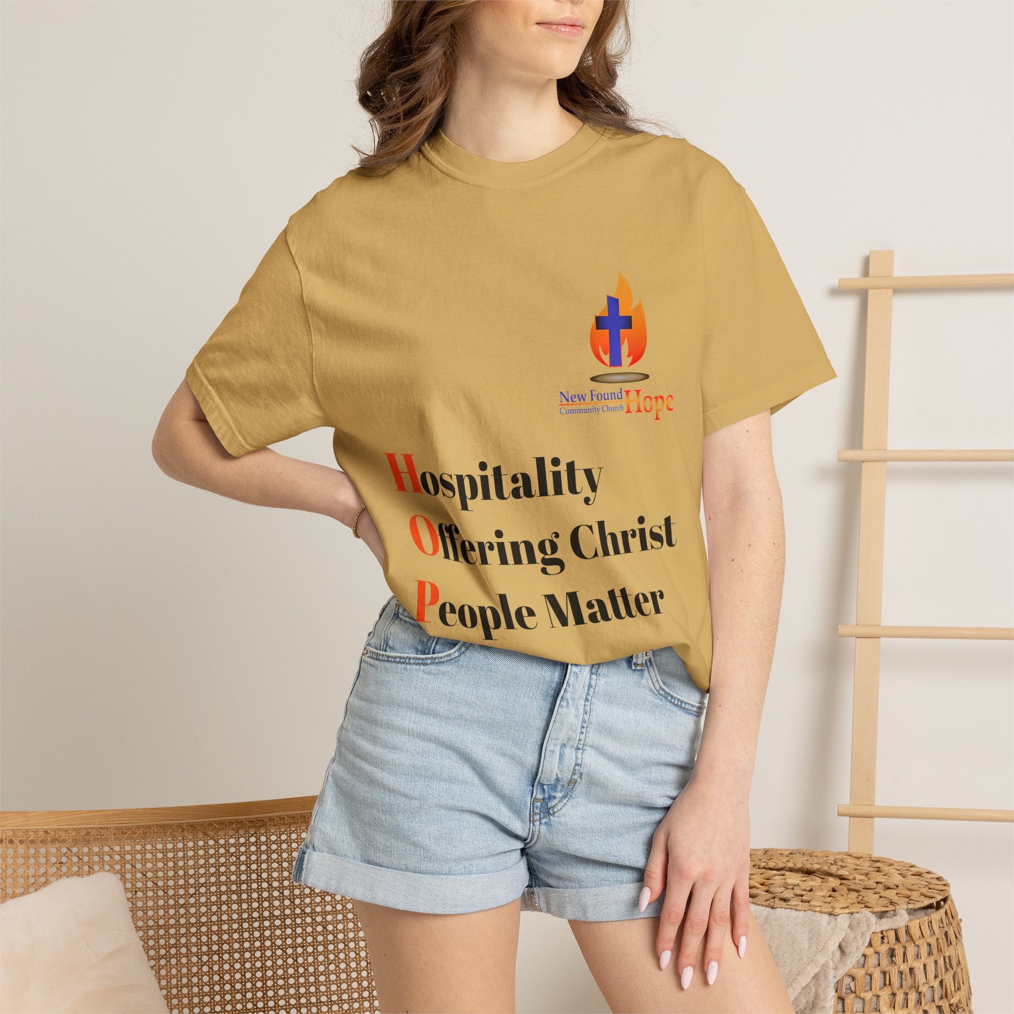 New Found Hope Values Heavyweight Tee