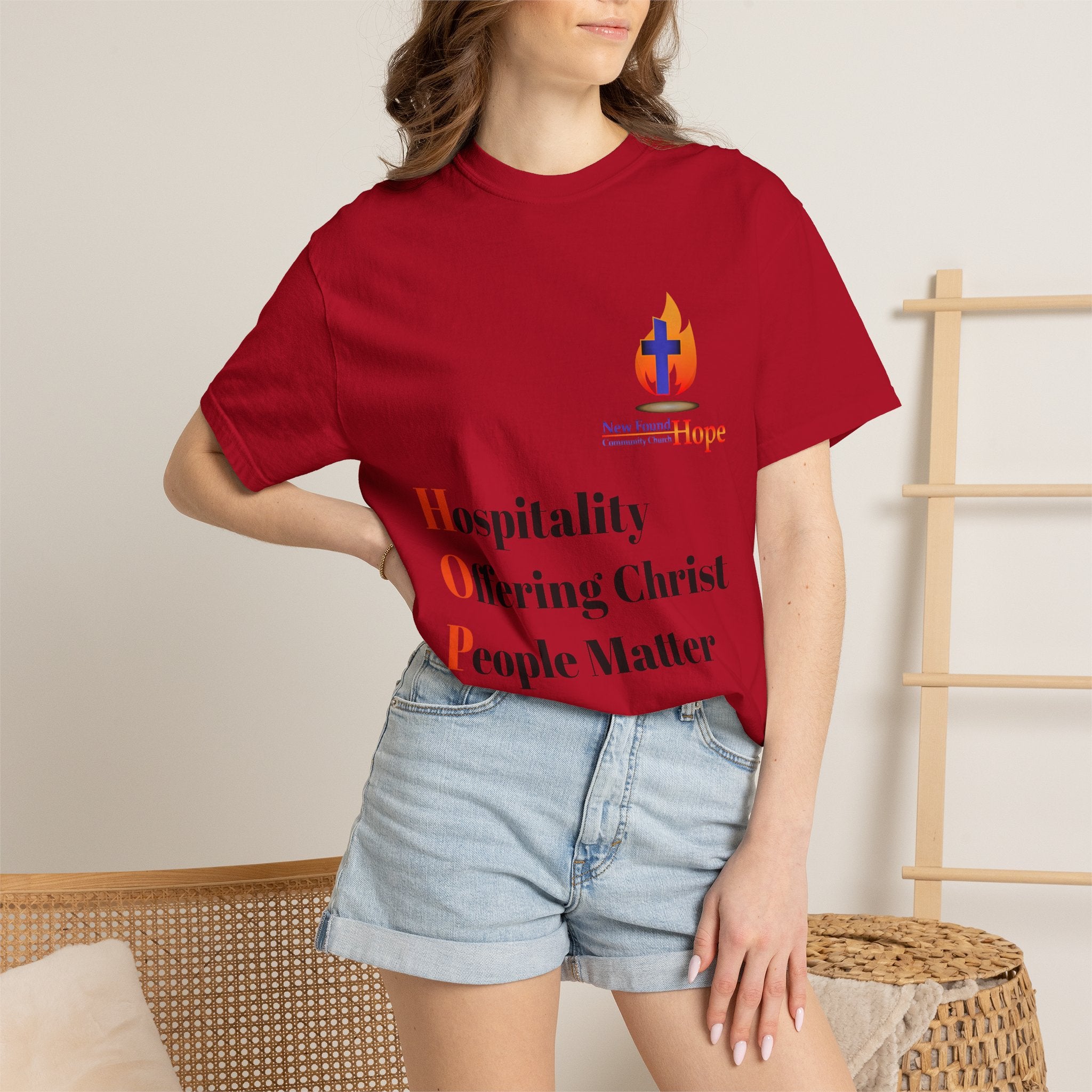 New Found Hope Values Heavyweight Tee