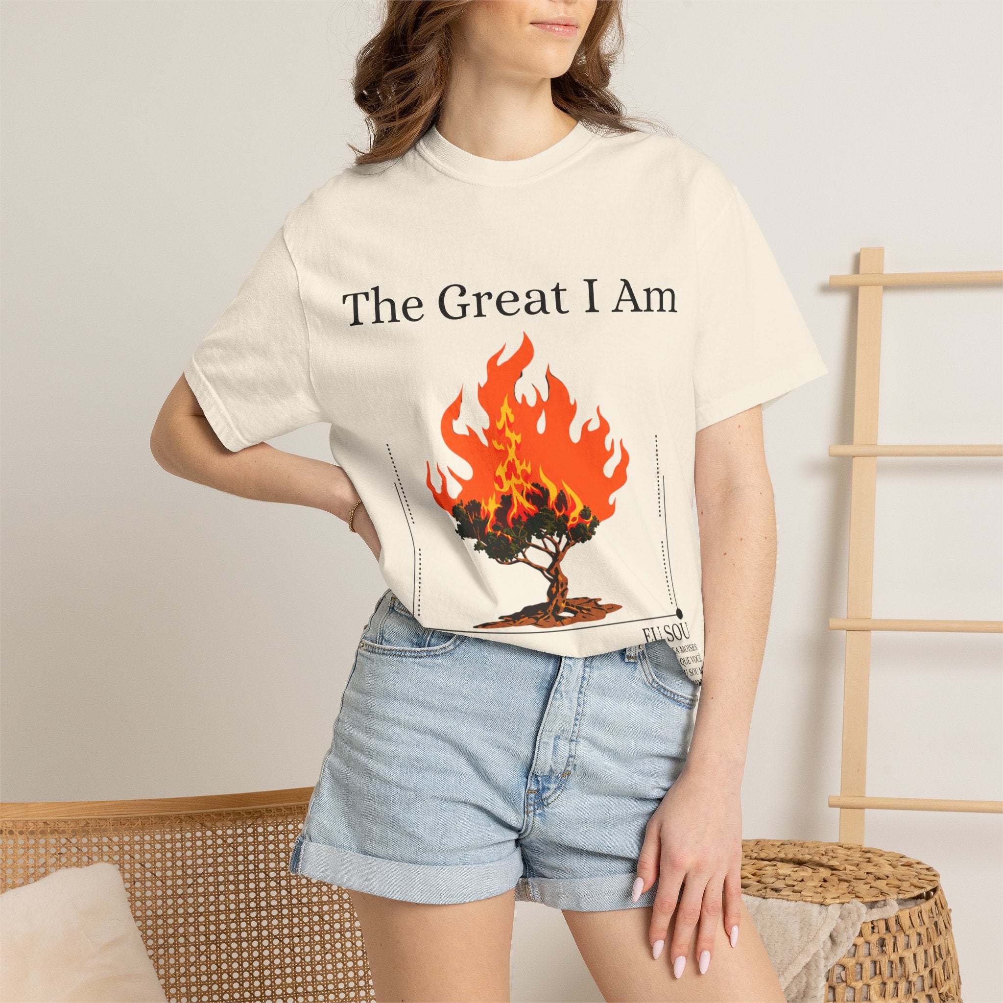 The Great I Am - Burning Bush Tee