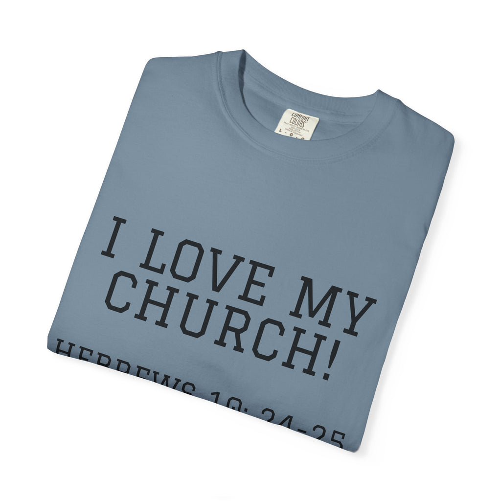 Church Love Heavyweight Unisex Cotton Tee