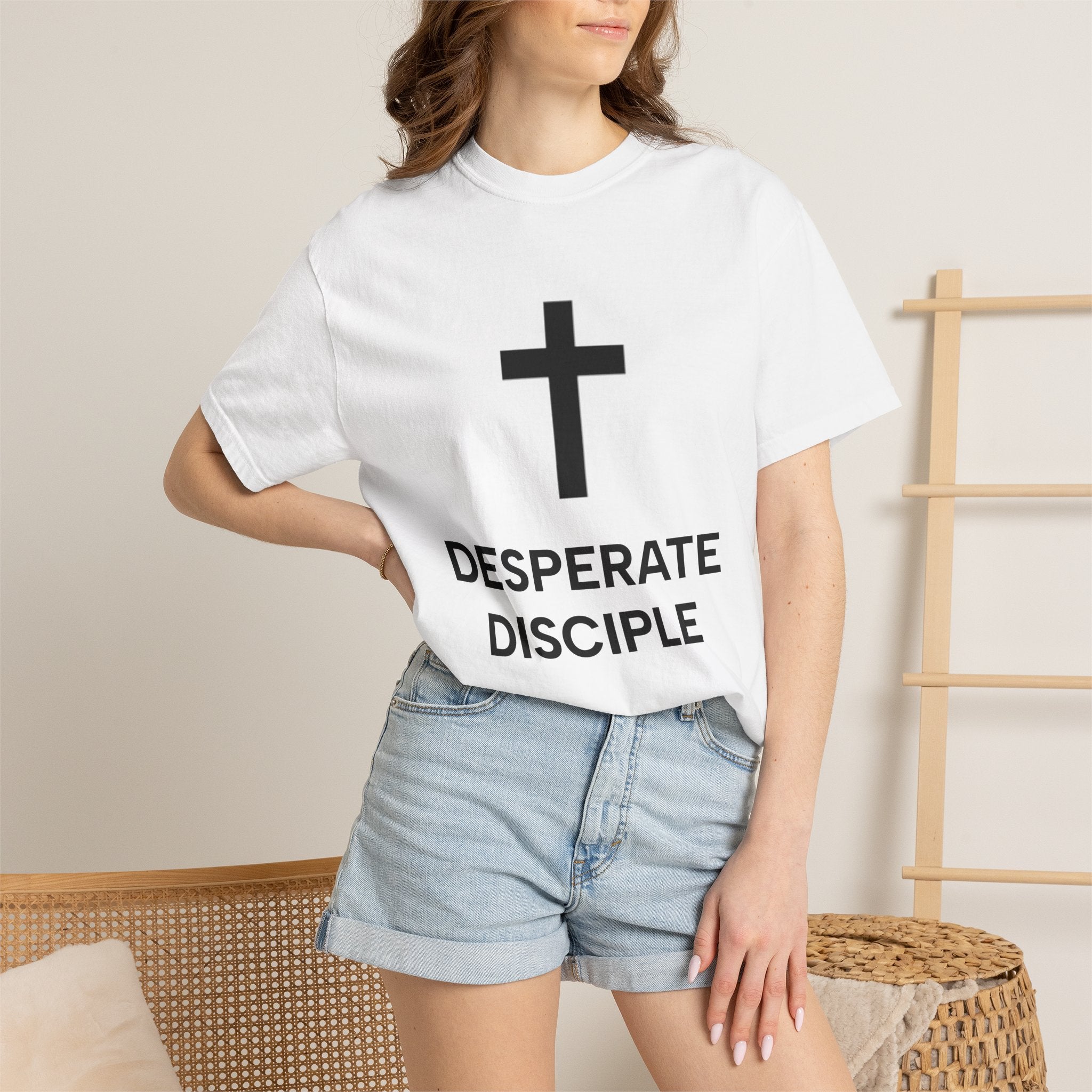 Desperate Disciple Heavyweight Unisex Tee