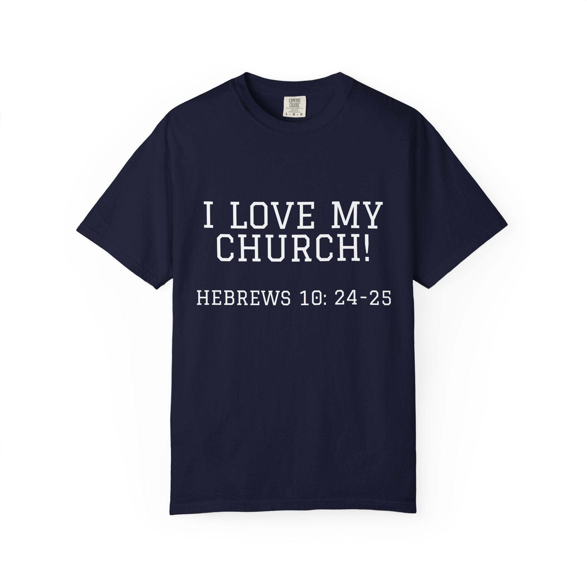 Church Love Heavyweight Unisex Cotton Tee