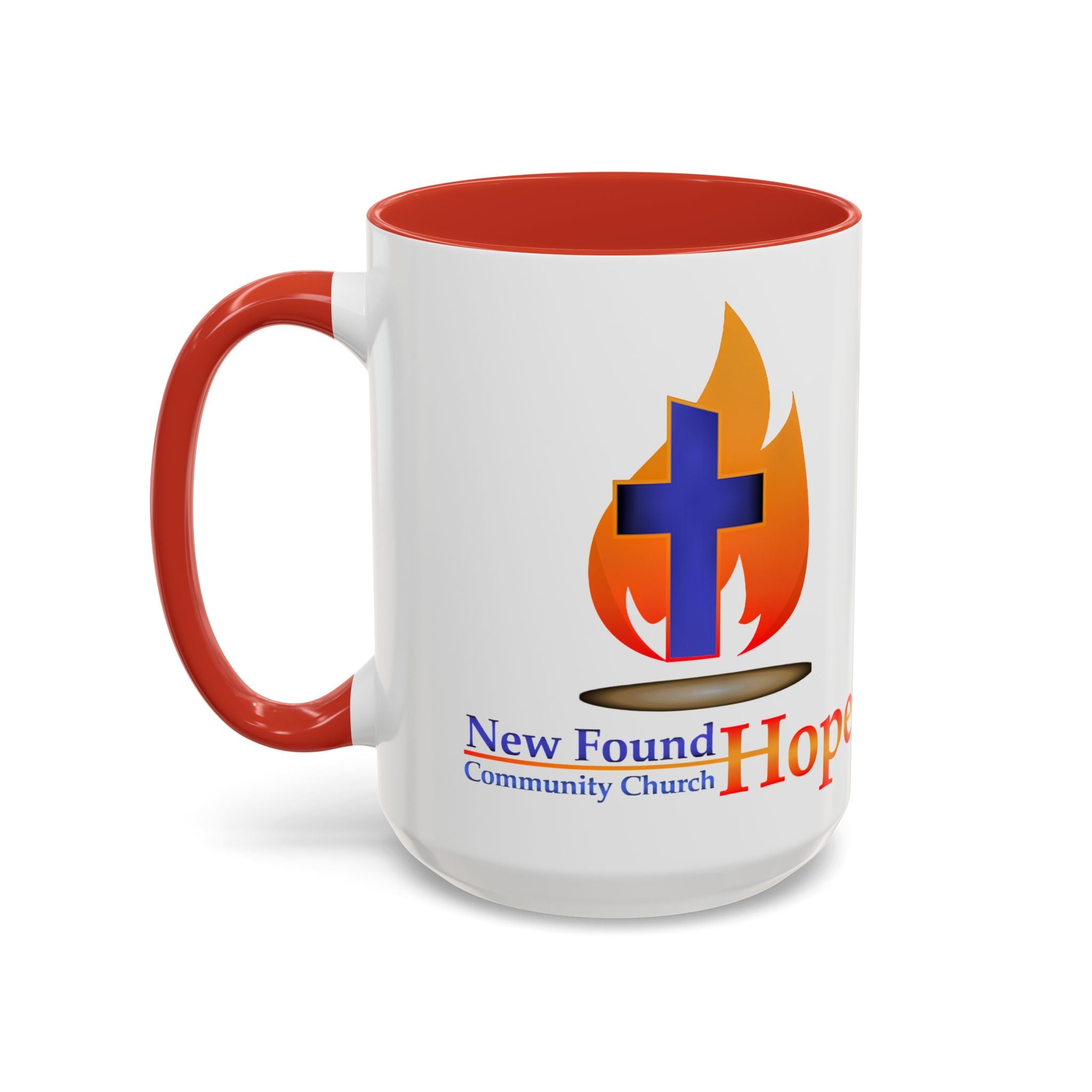 15oz New Found Hope Logo Accent Mug